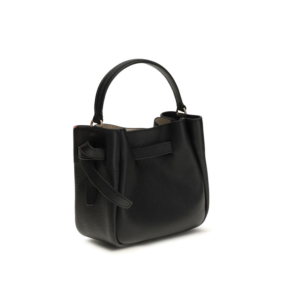 Tory Burch Zwarte Kalfsleren Bos Taurus Schoudertas