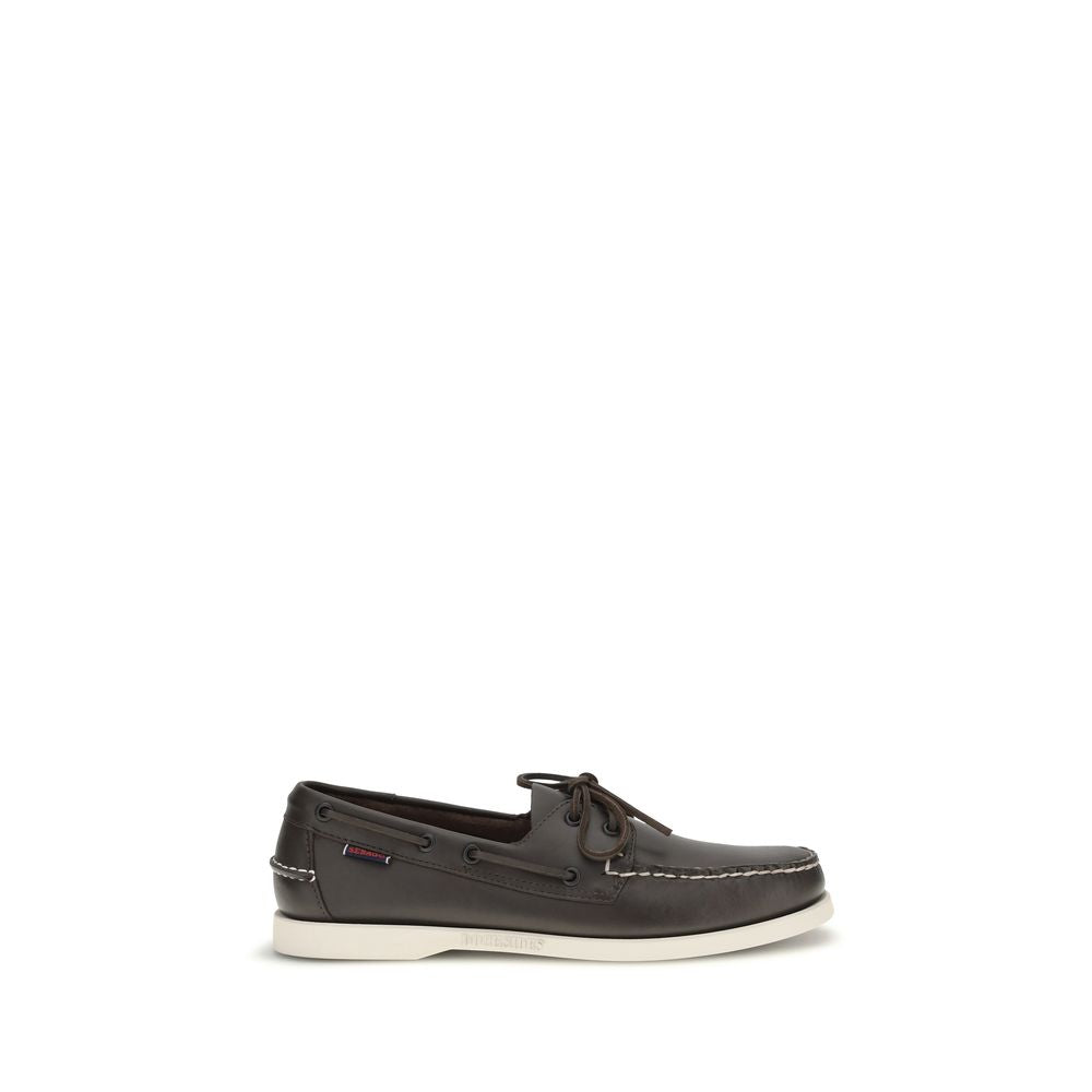Sebago bruin kalfsleren Bos Taurus instapmocassins