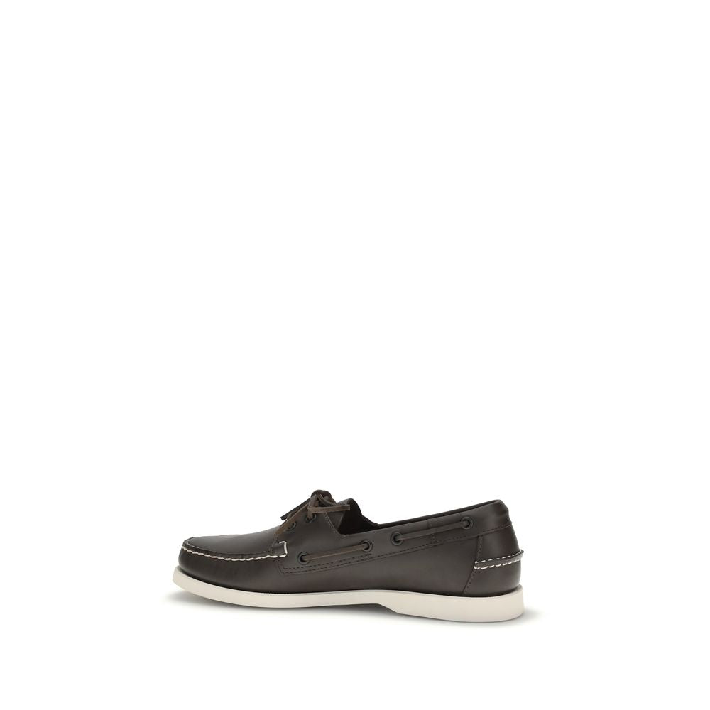 Sebago bruin kalfsleren Bos Taurus instapmocassins