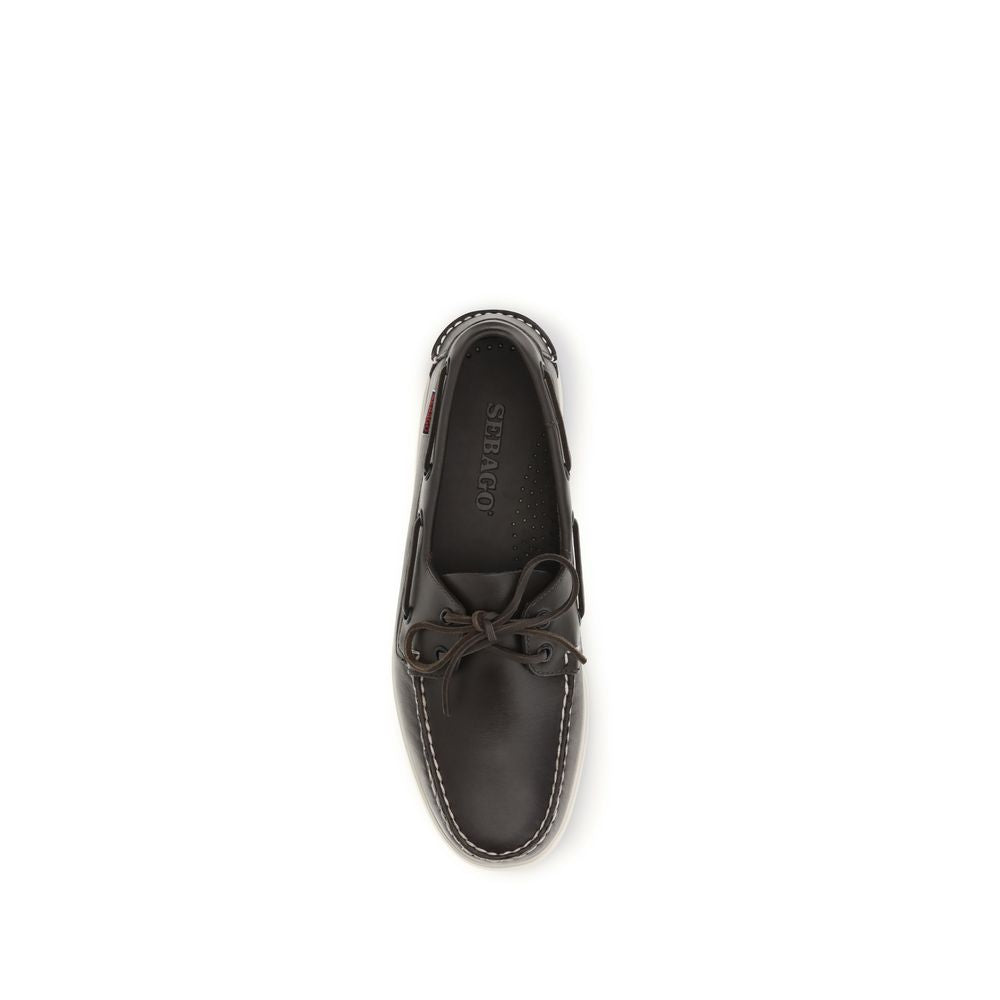 Sebago bruin kalfsleren Bos Taurus instapmocassins