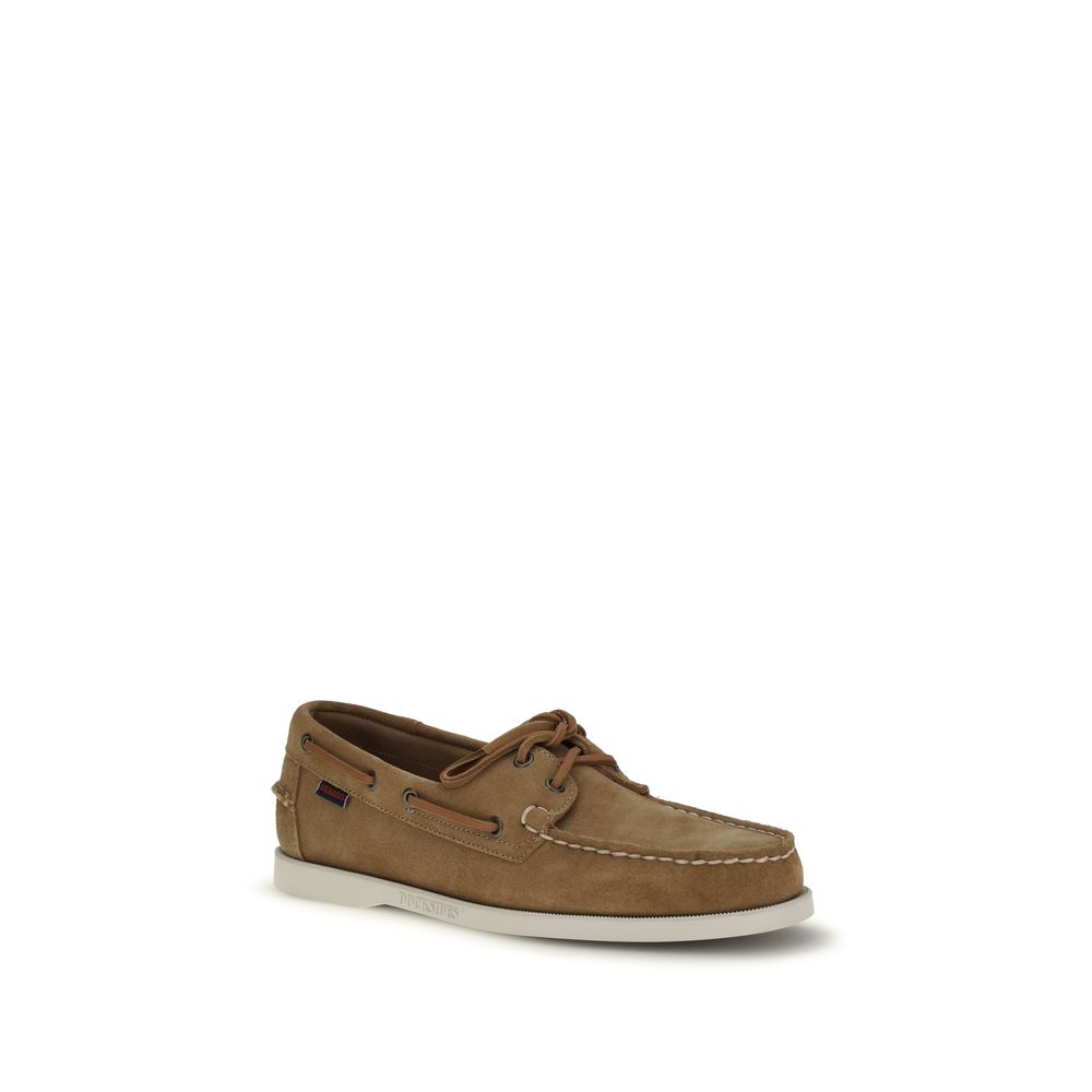 Sebago bruin kalfsleren Bos Taurus instapmocassins