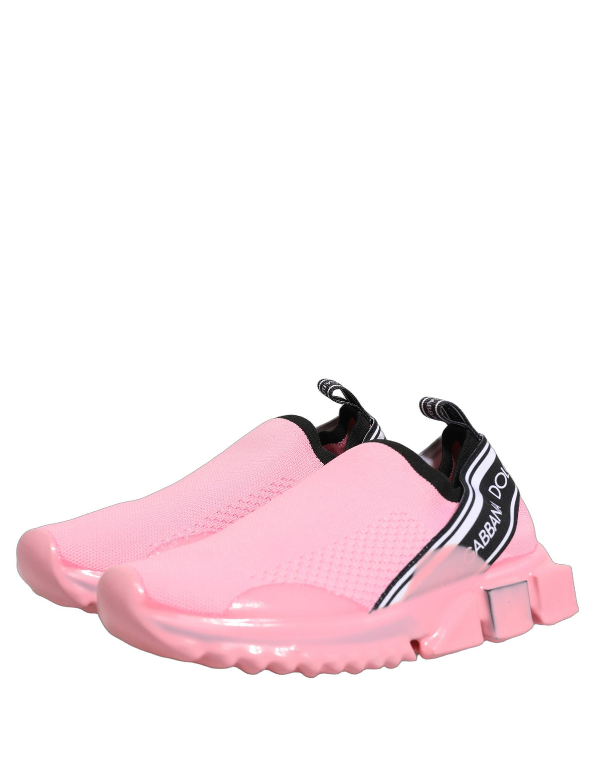 Dolce & Gabbana Roze Instap Sneakers Lage Top Sorrento Schoenen