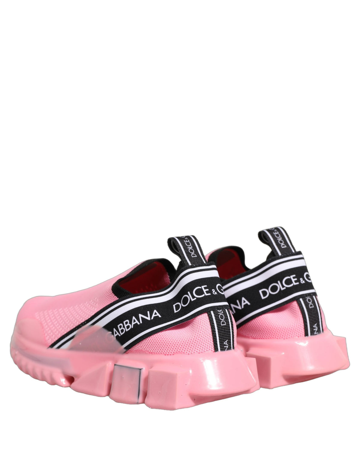 Dolce & Gabbana Roze Instap Sneakers Lage Top Sorrento Schoenen