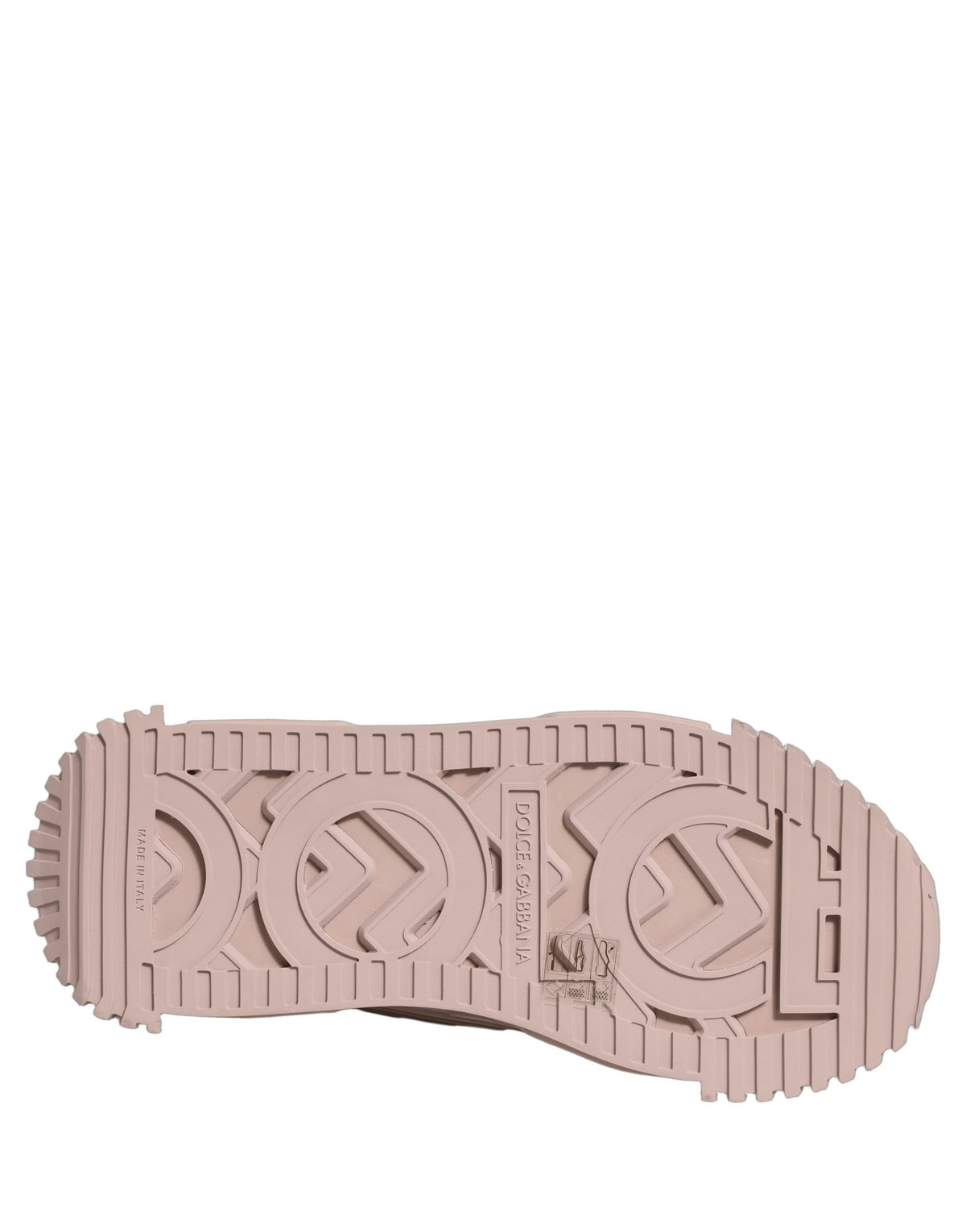 Roze Kanten NS1 Lage Sneaker Sportschoenen van Dolce & Gabbana