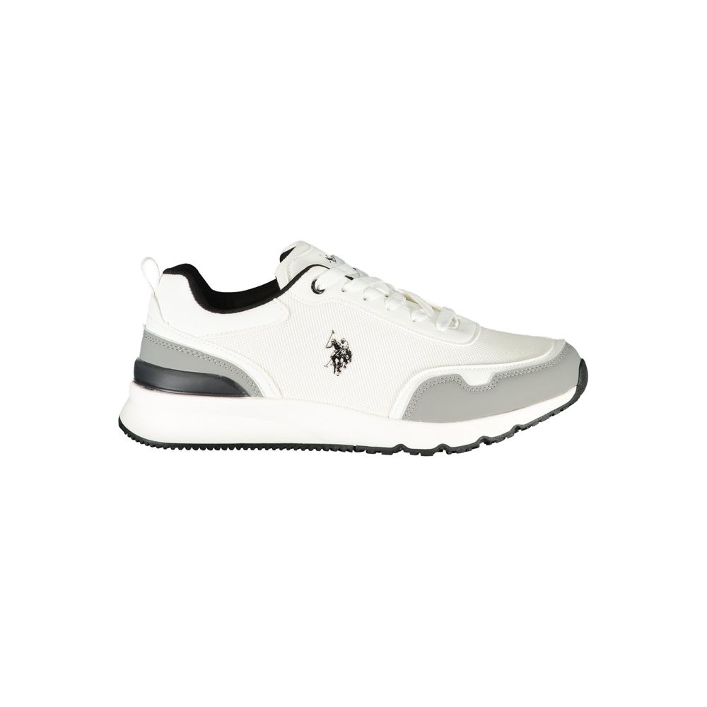 U.S. POLO ASSN. Wit Polyurethaan Heren Sneaker