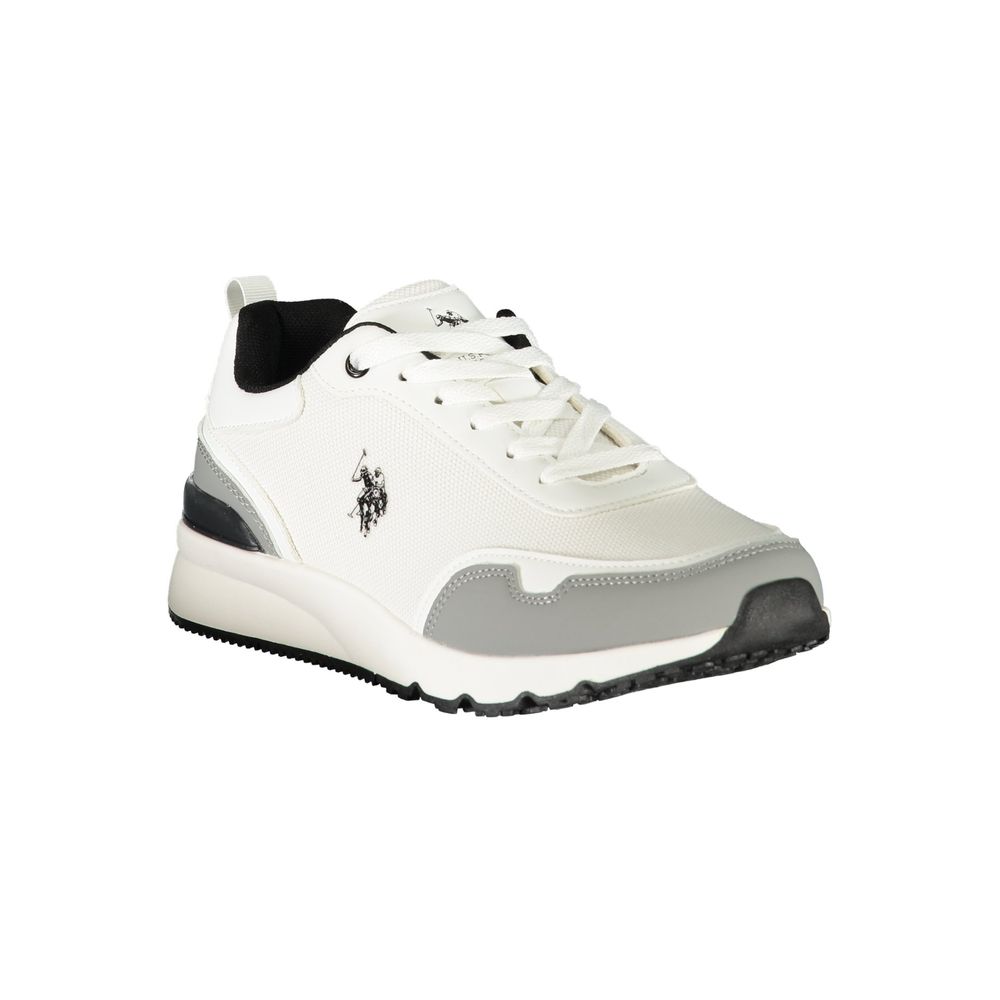 U.S. POLO ASSN. Wit Polyurethaan Heren Sneaker