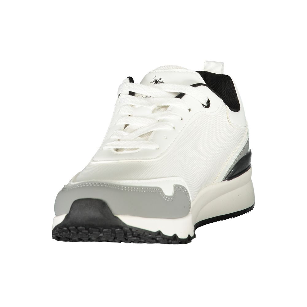 U.S. POLO ASSN. Wit Polyurethaan Heren Sneaker