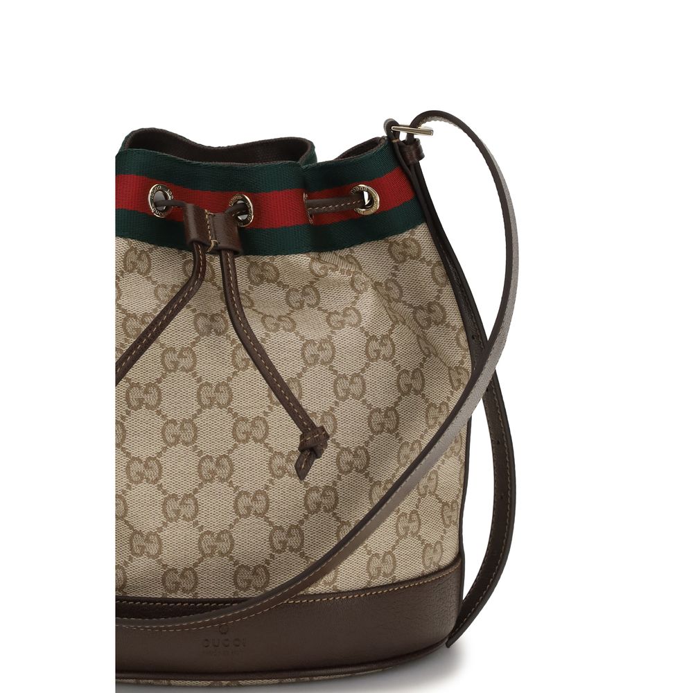 Gucci Beige Katoenen Handtas