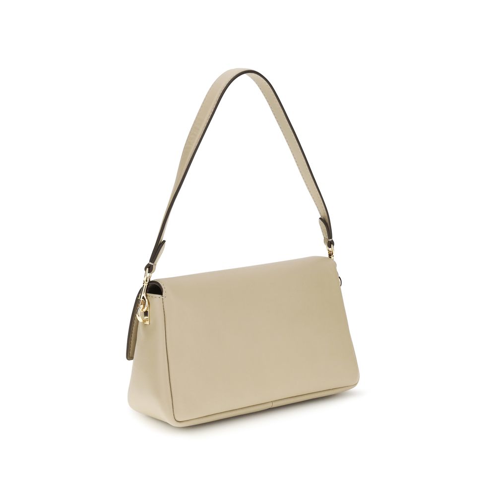 Tory Burch Beige Kalfsleren Bos Taurus Schoudertas