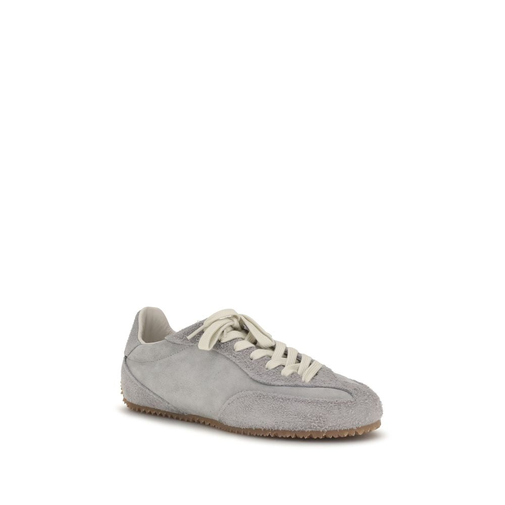 Axel Arigato Grijze Kalfsleren Bos Taurus Lage Sneakers