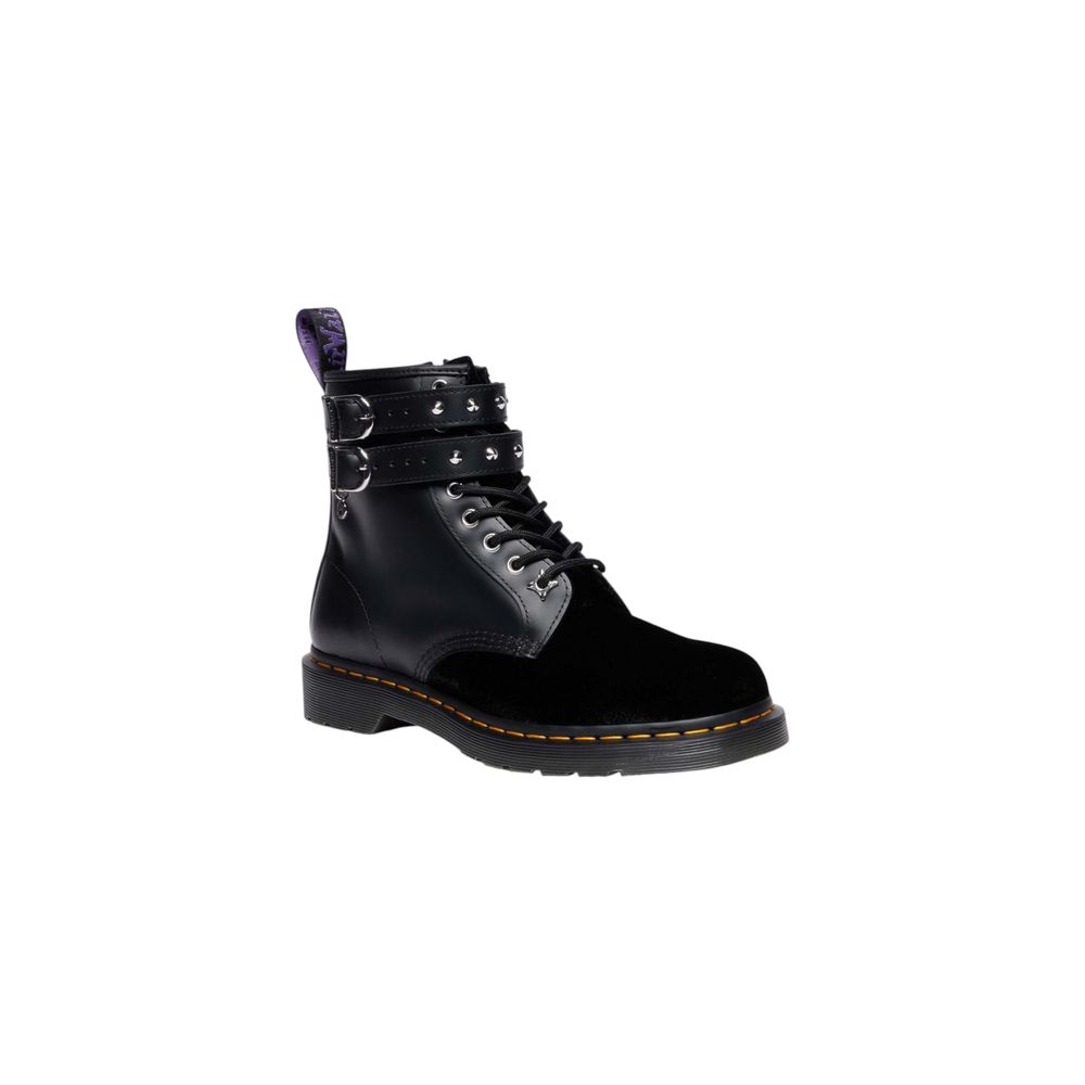 Dr. Martens Zwarte Leren Veterschoenen