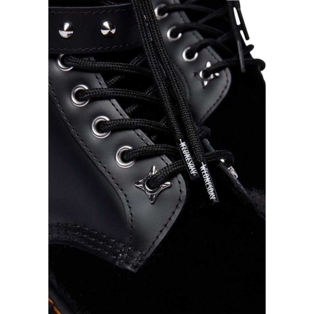 Dr. Martens Zwarte Leren Veterschoenen