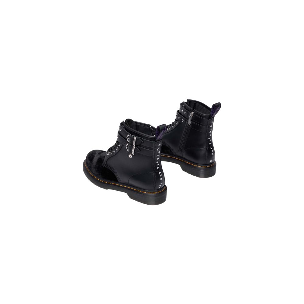Dr. Martens Zwarte Leren Veterschoenen