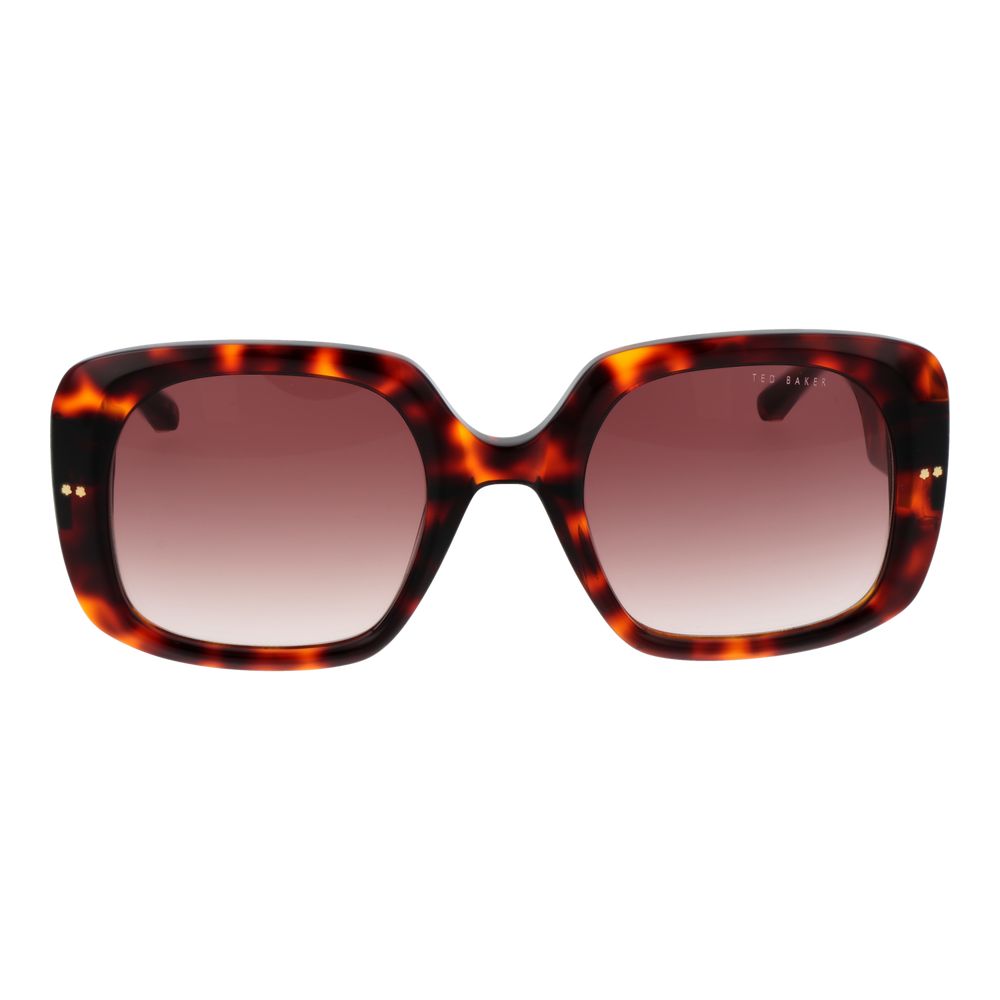 Ted Baker bruine acetaat zonnebril