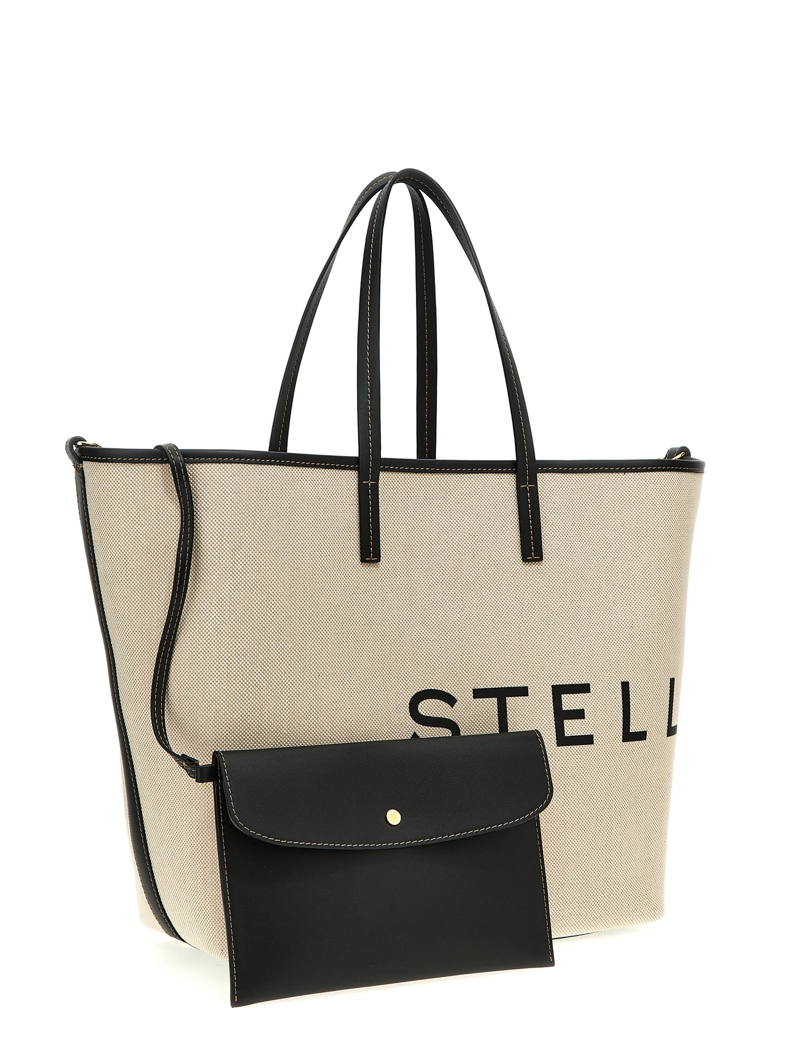 Stella McCartney Beige Katoenen Shopper