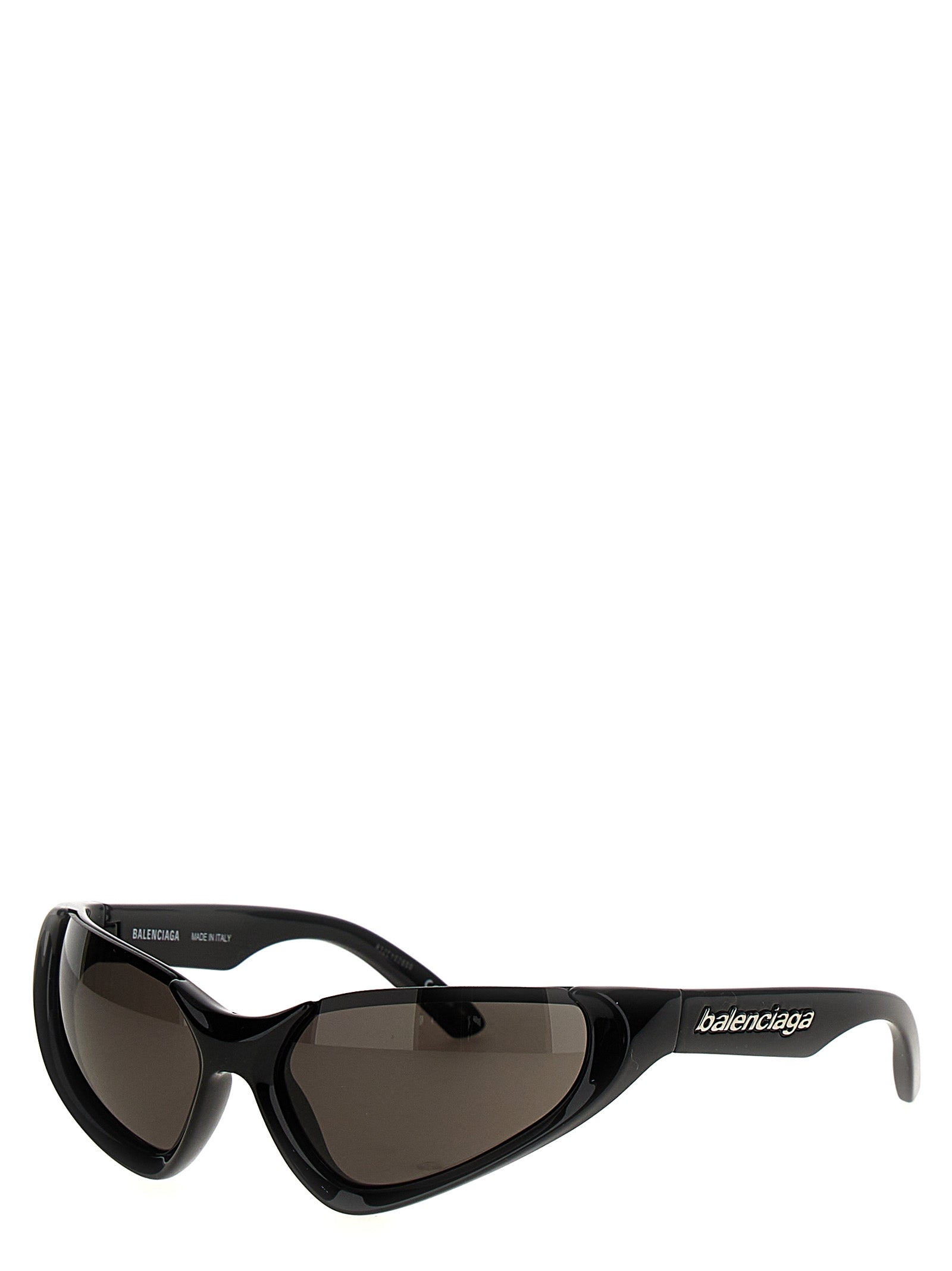 Balenciaga Zwarte Nylon Zonnebril