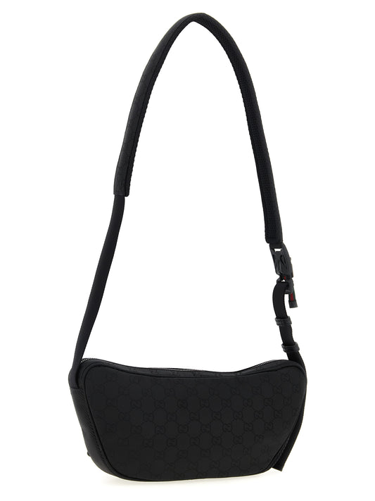Gucci Black Polyester Crossbody Bag