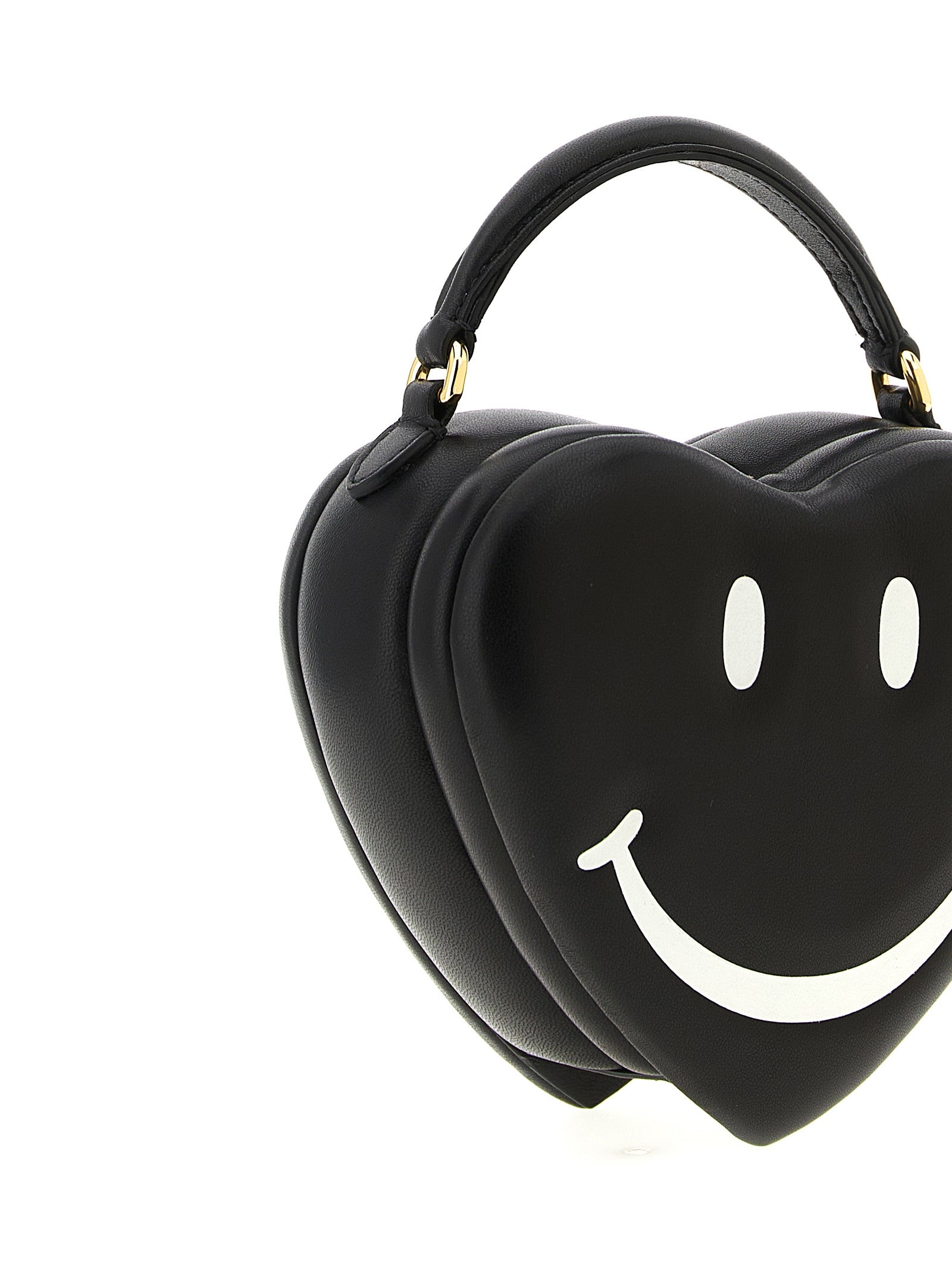 Moschino Zwarte Polyester Handtas