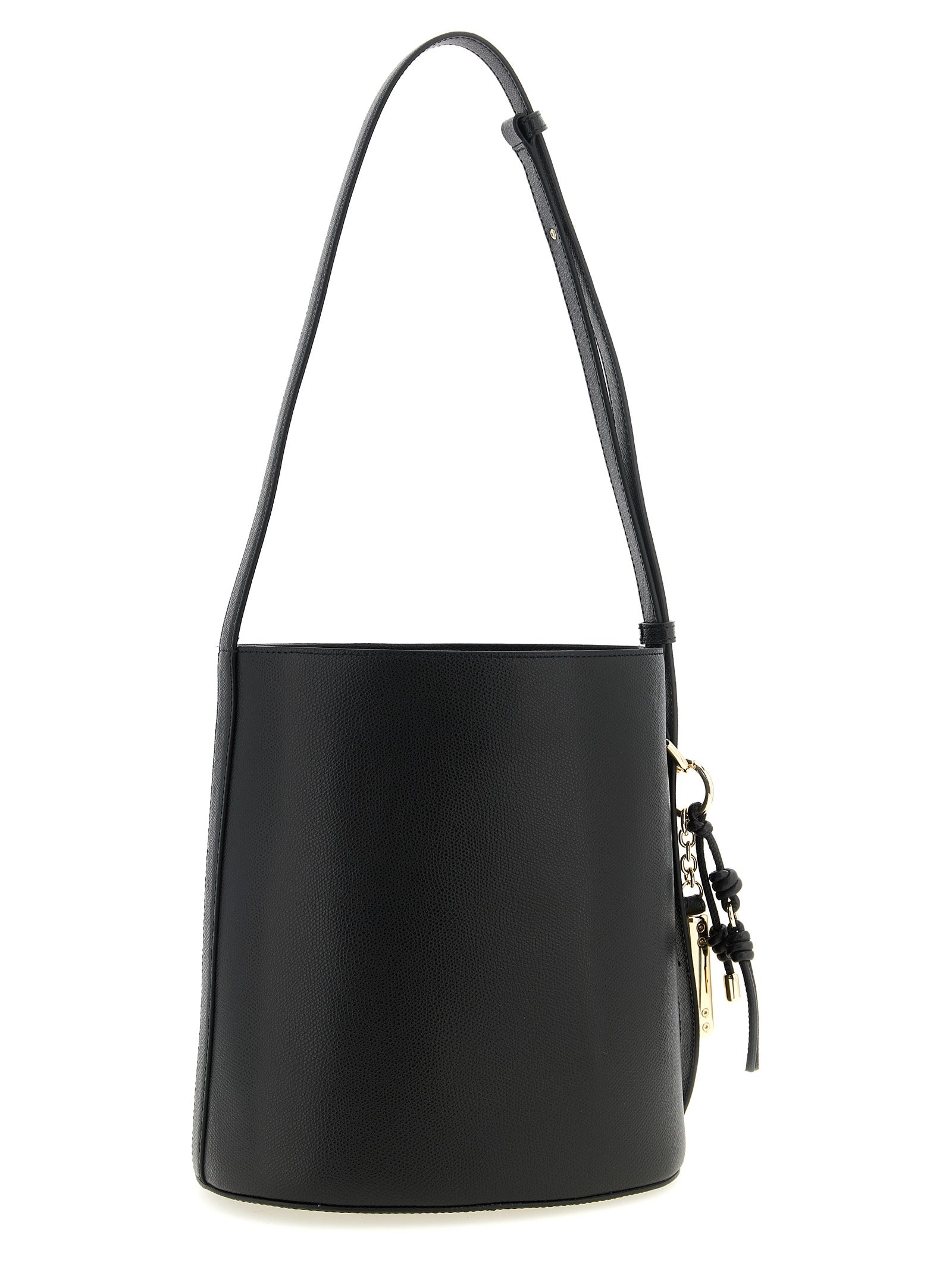 Sac à bandoulière Furla en cuir de veau noir