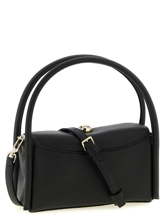 Furla Black Calfskin Handbag