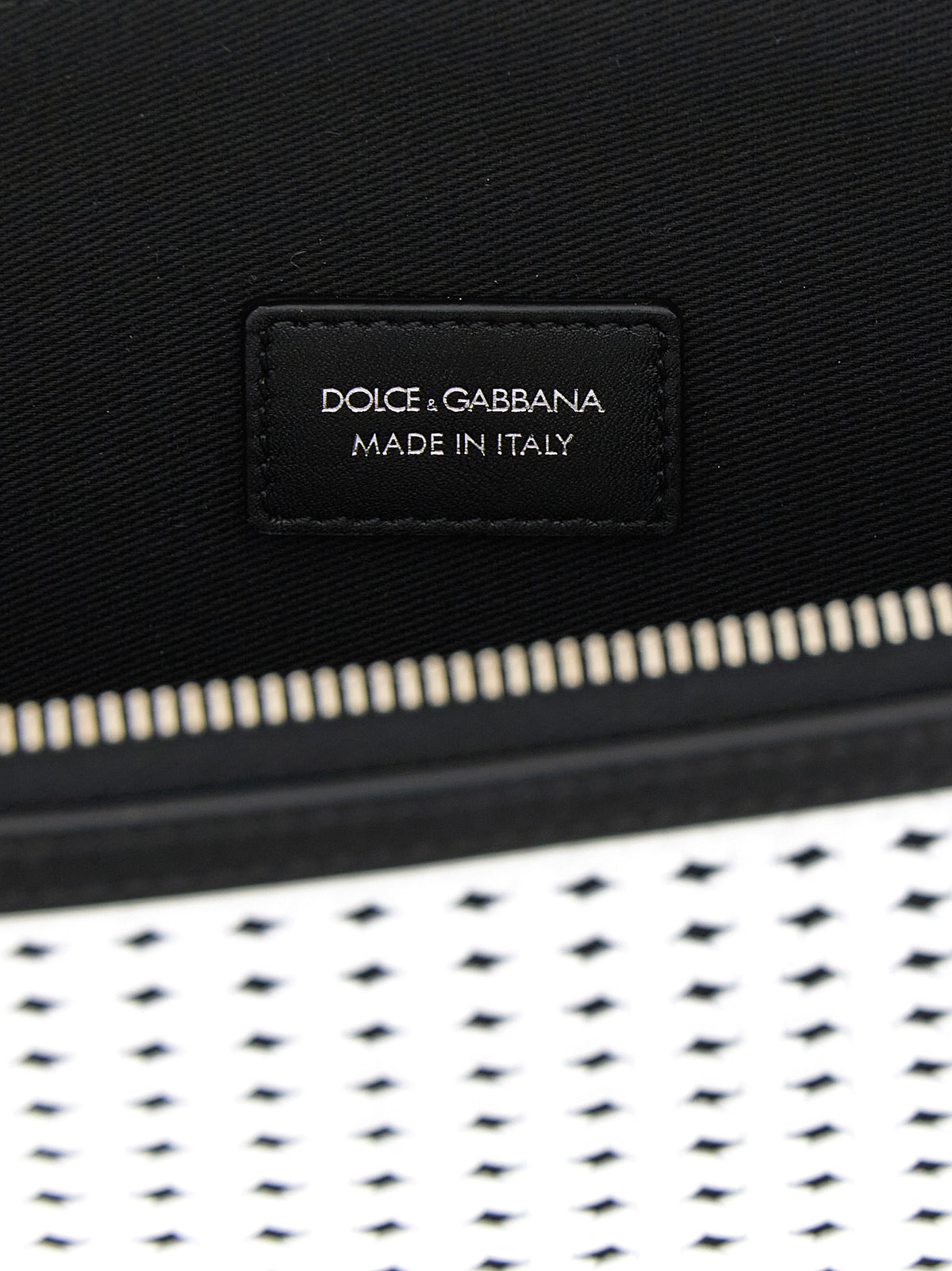 Dolce & Gabbana Bicolor Calfskin Clutch Bag