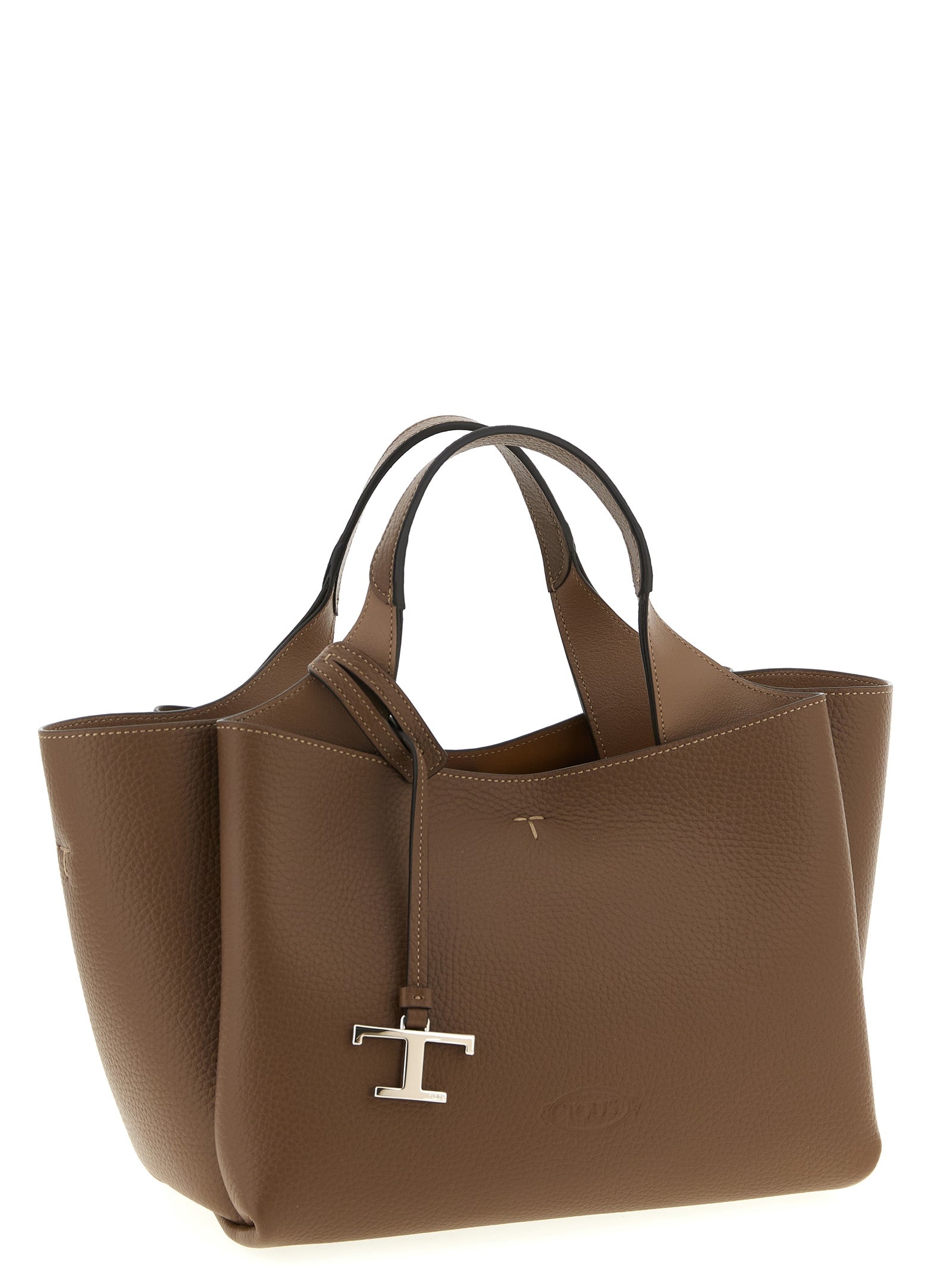 Tod's Bruine Kalfsleren Handtas