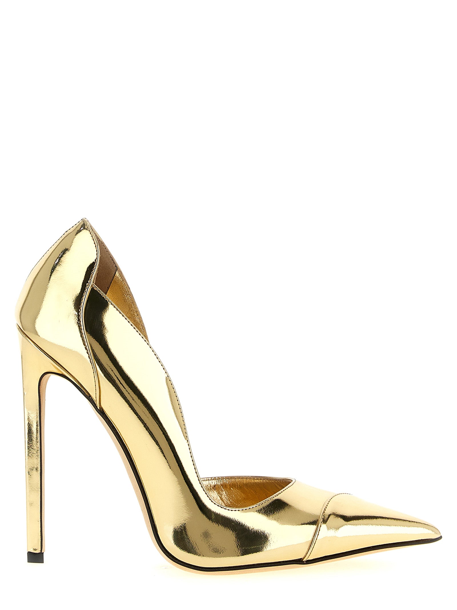 Jimmy Choo Gold Leren Pumps met Hoge Hak