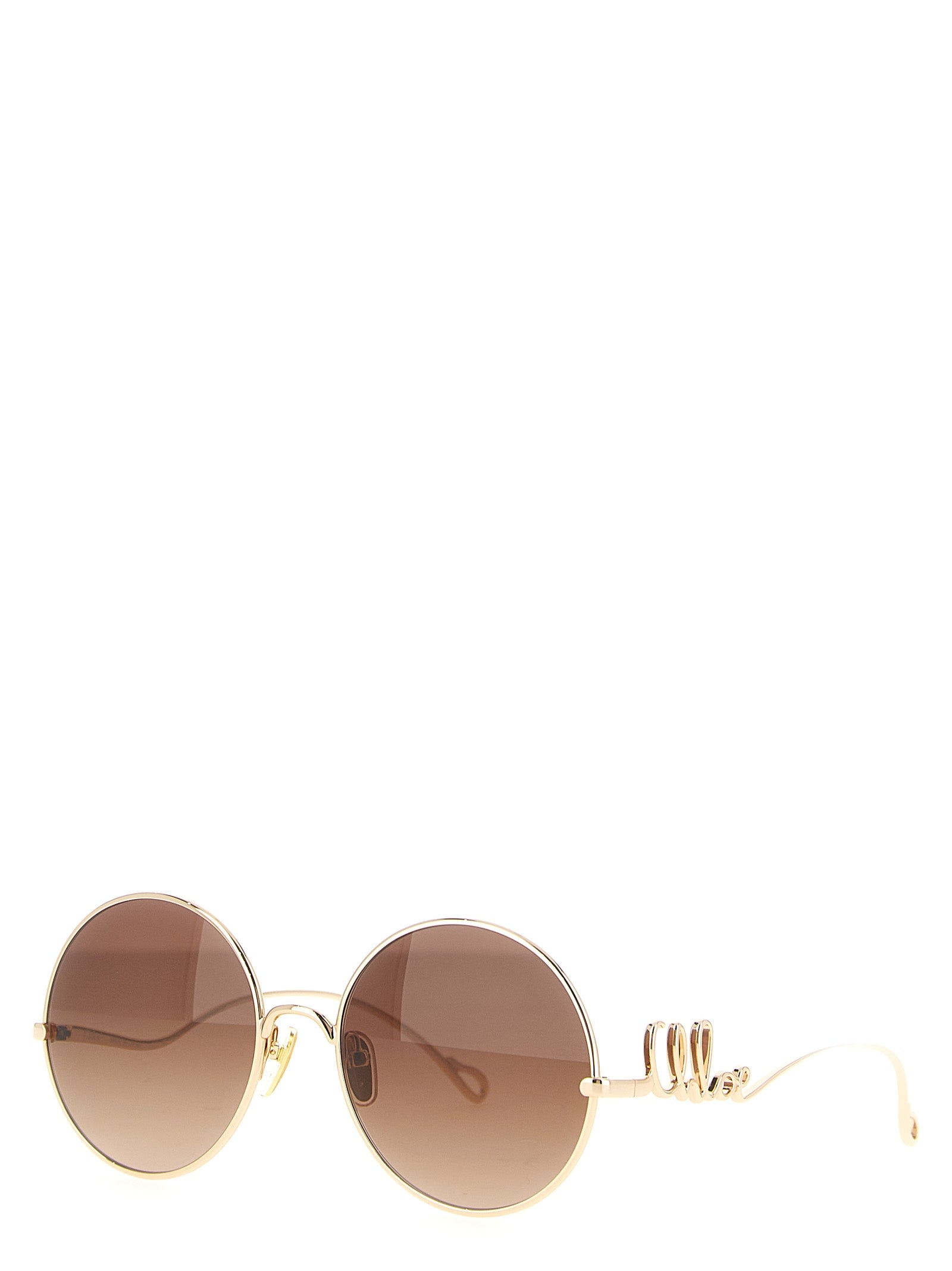Chloé Multicolor Metalen Zonnebril