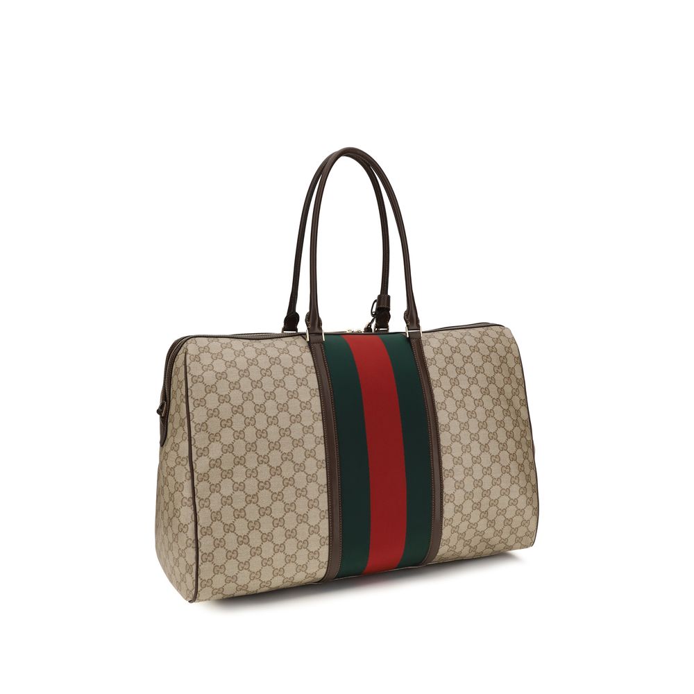 Gucci Beigekleurige Schoudertas van Katoen