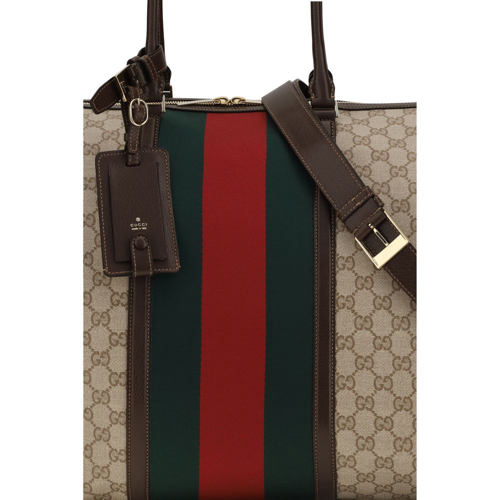 Gucci Beigekleurige Schoudertas van Katoen