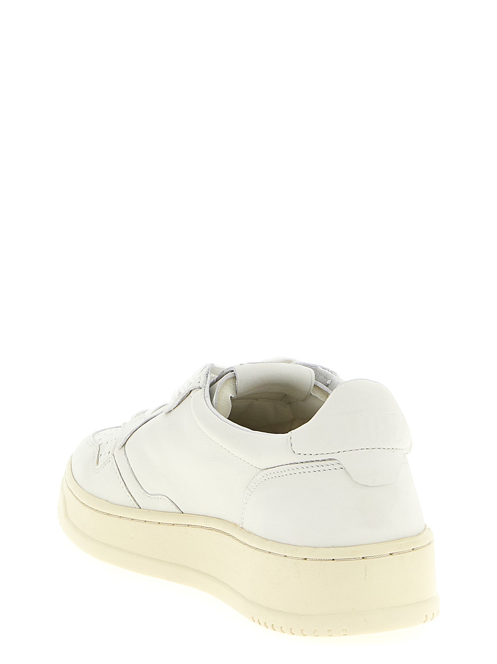 Autry Witte Leren Low Top Sneakers