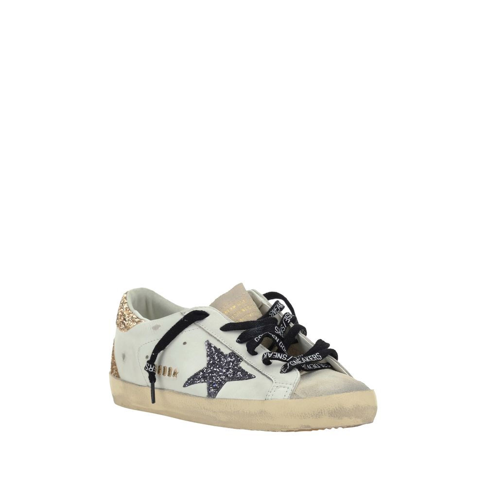 Golden Goose Witte Kalfsleer Bos Taurus Lage Sneakers