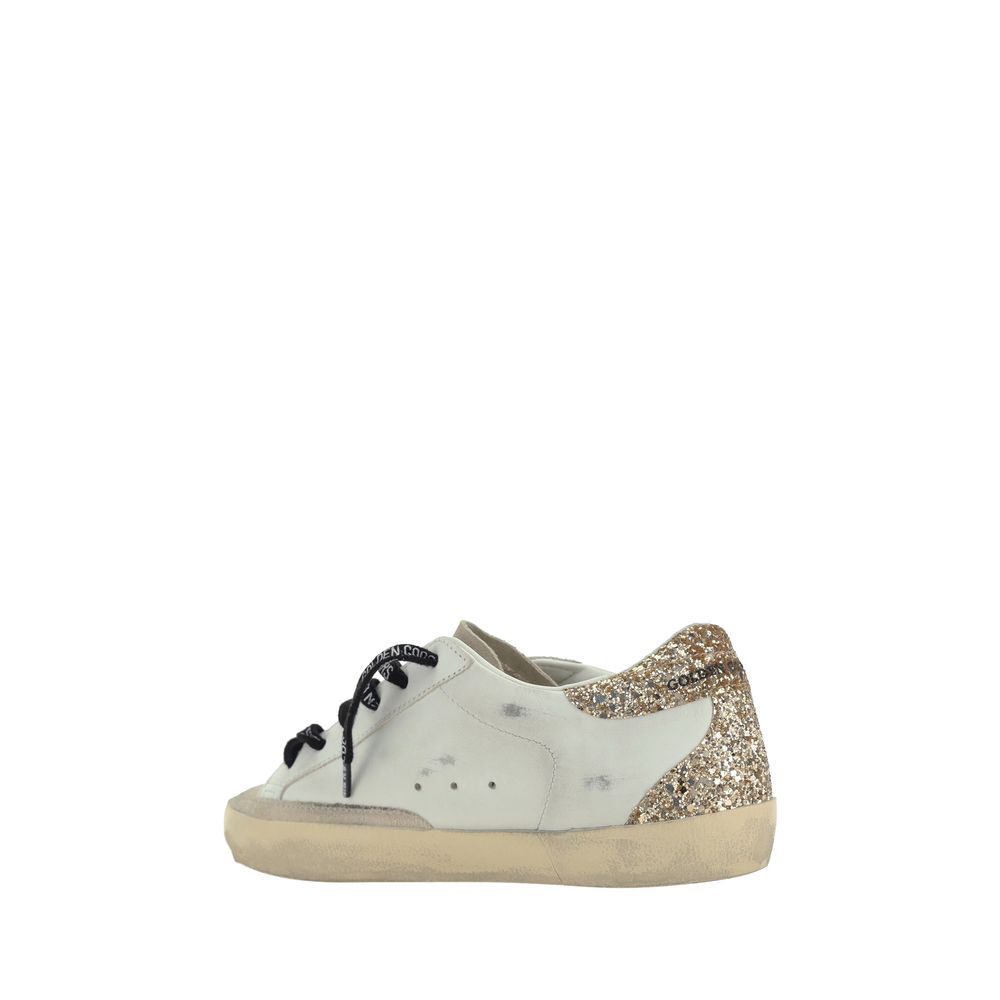 Golden Goose Witte Kalfsleer Bos Taurus Lage Sneakers