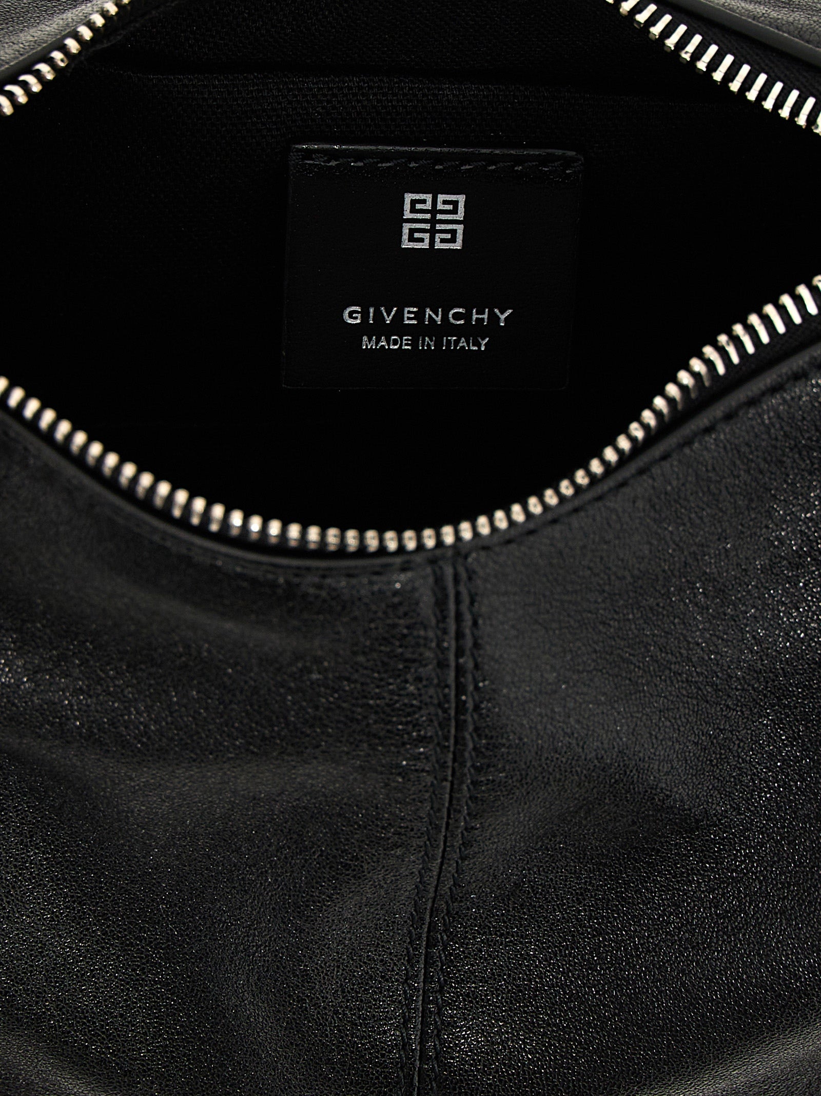 Givenchy Zwarte Lamsleren Schoudertas