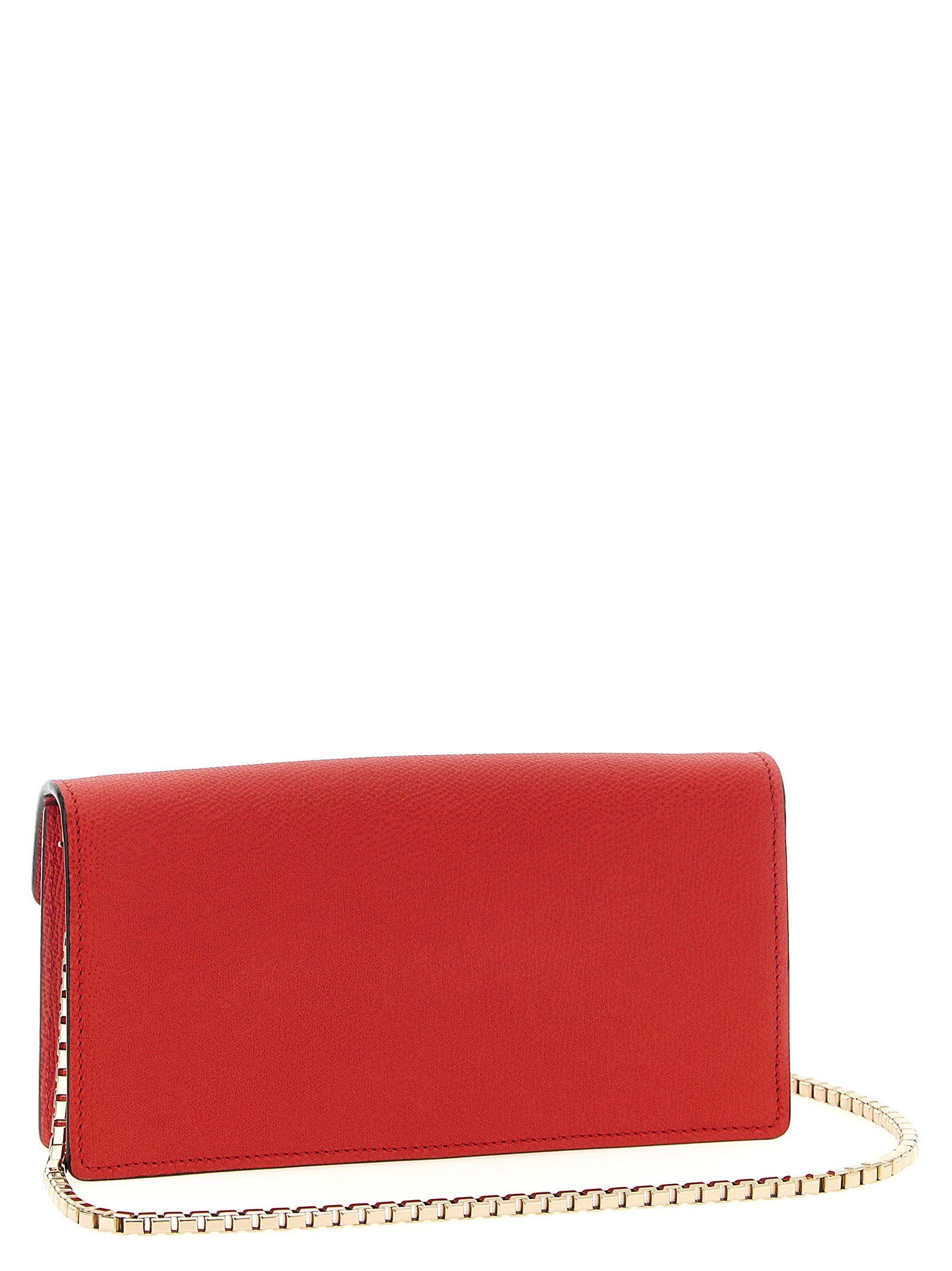 Valextra Multicolor Calfskin Clutch Bag
