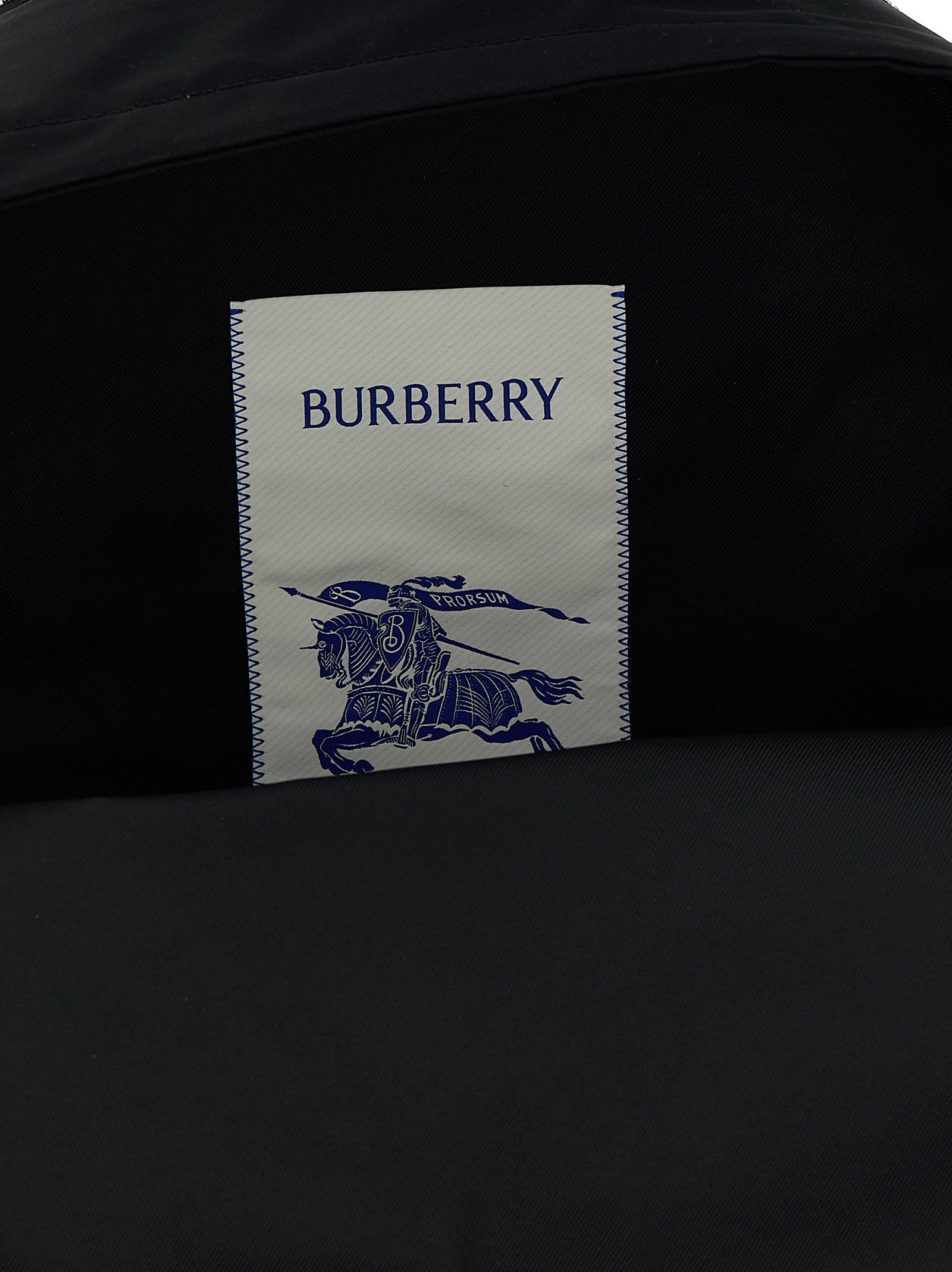Burberry Black Polyester Backpack