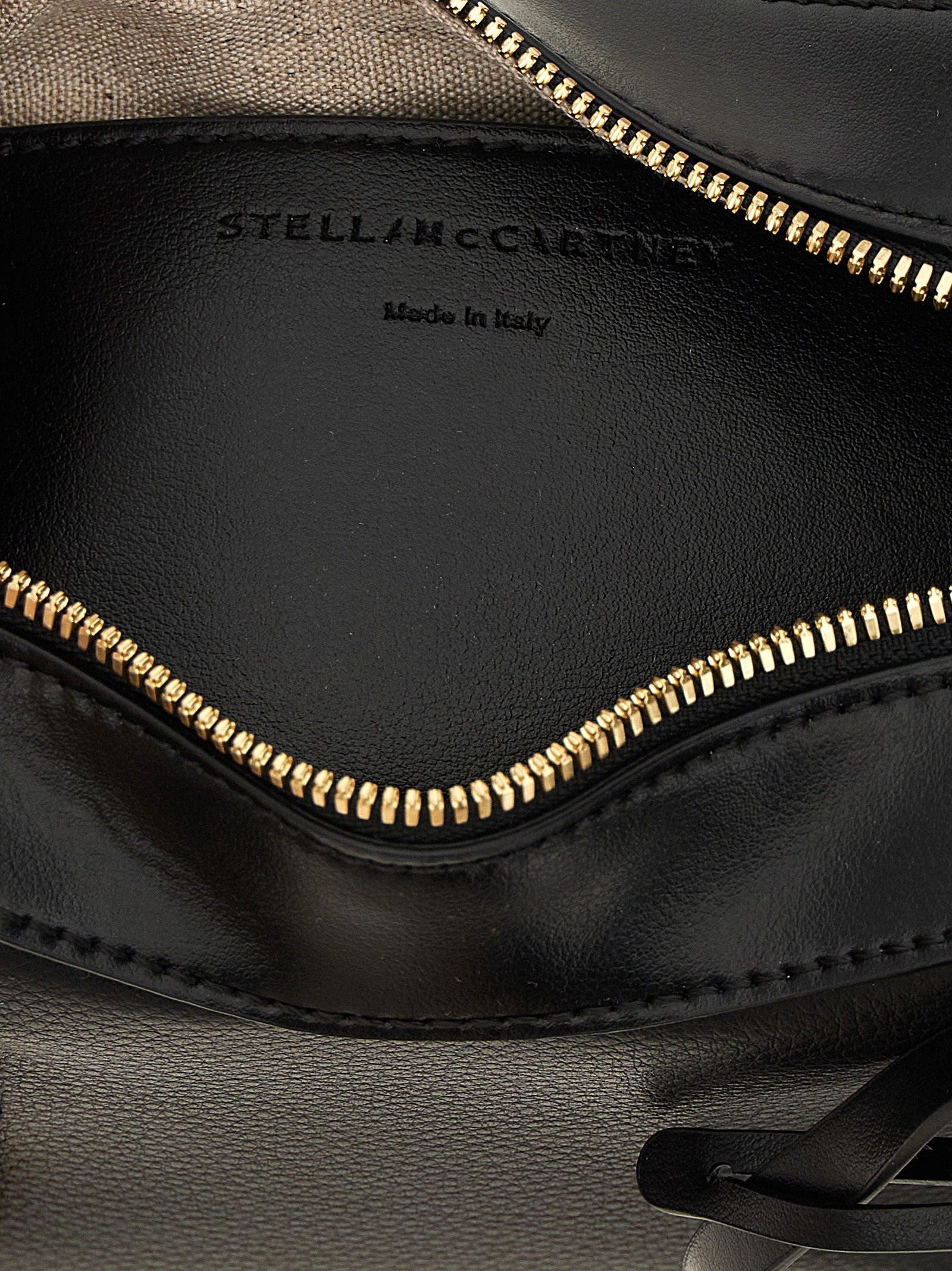 Stella McCartney Zwarte Crossbody Tas van Polyamide