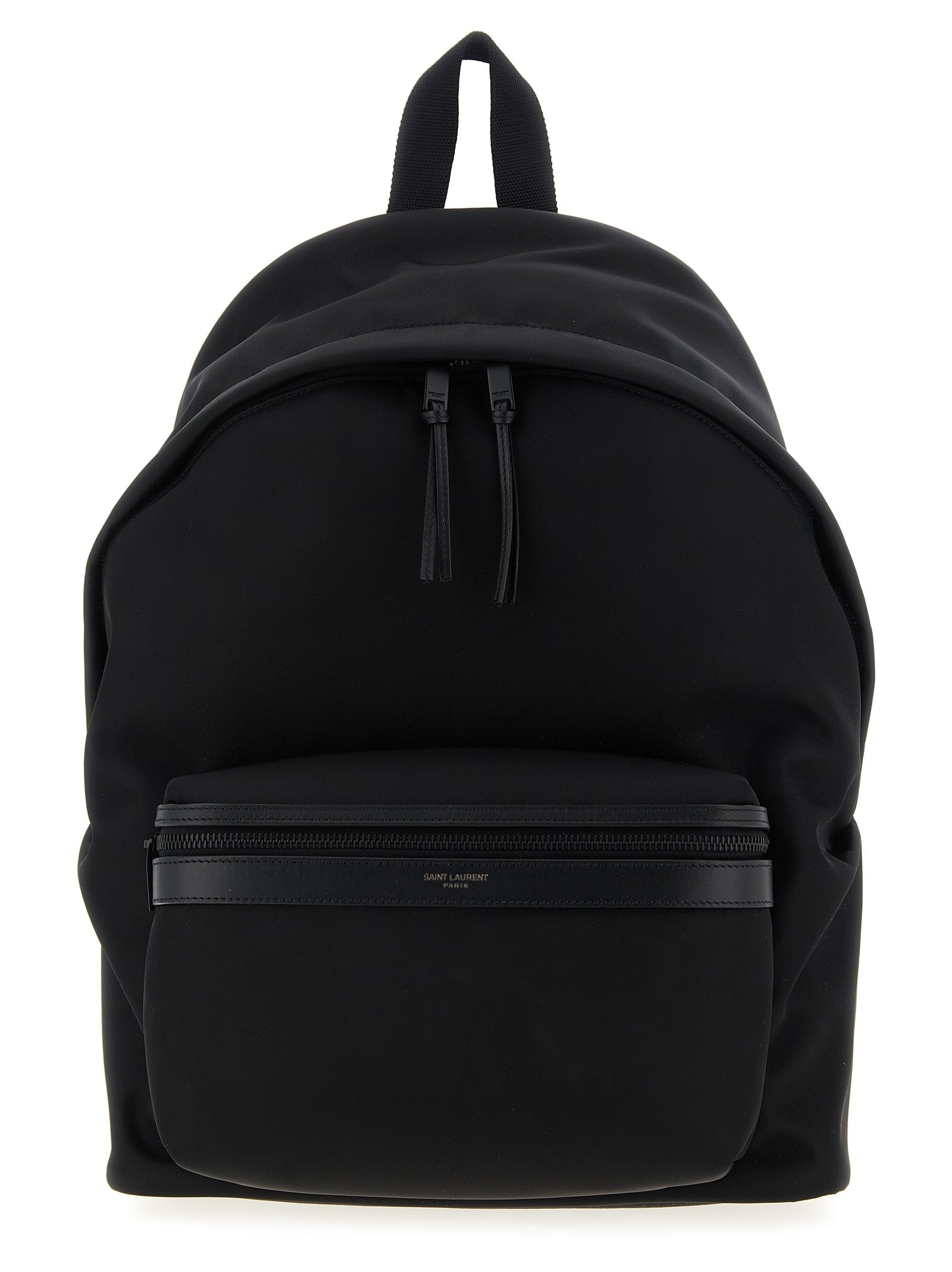 Saint Laurent Black Polyamide Backpack