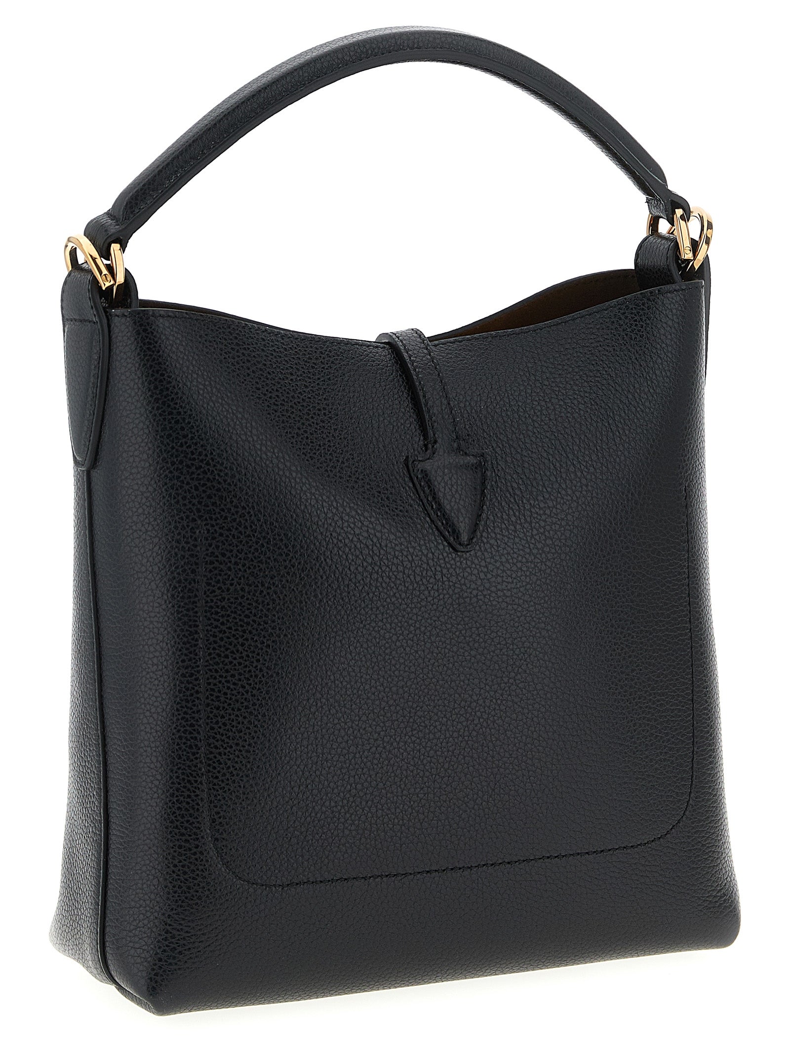 Tod's zwarte handtas van kalfsleer