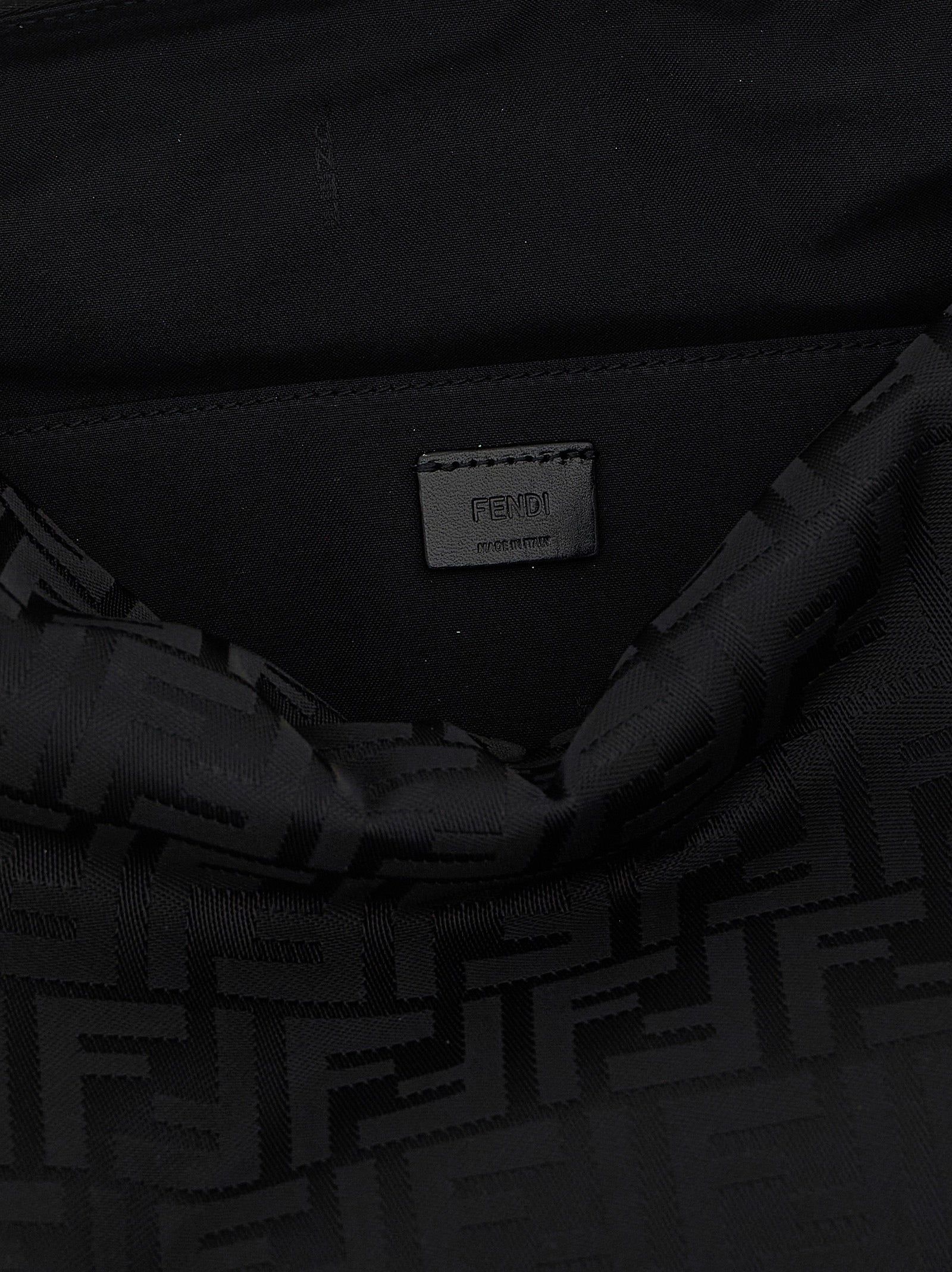 Fendi Zwarte Polyamide Schoudertas