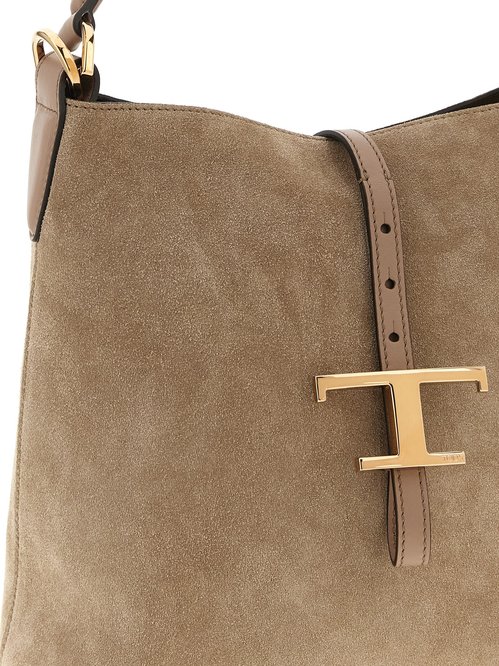 Tod's Beige Kalfslederen Handtas