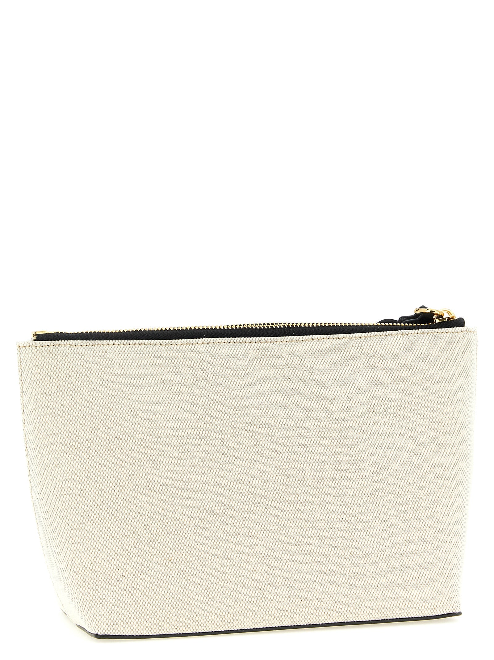 Givenchy Beige Cotton Clutch Bag