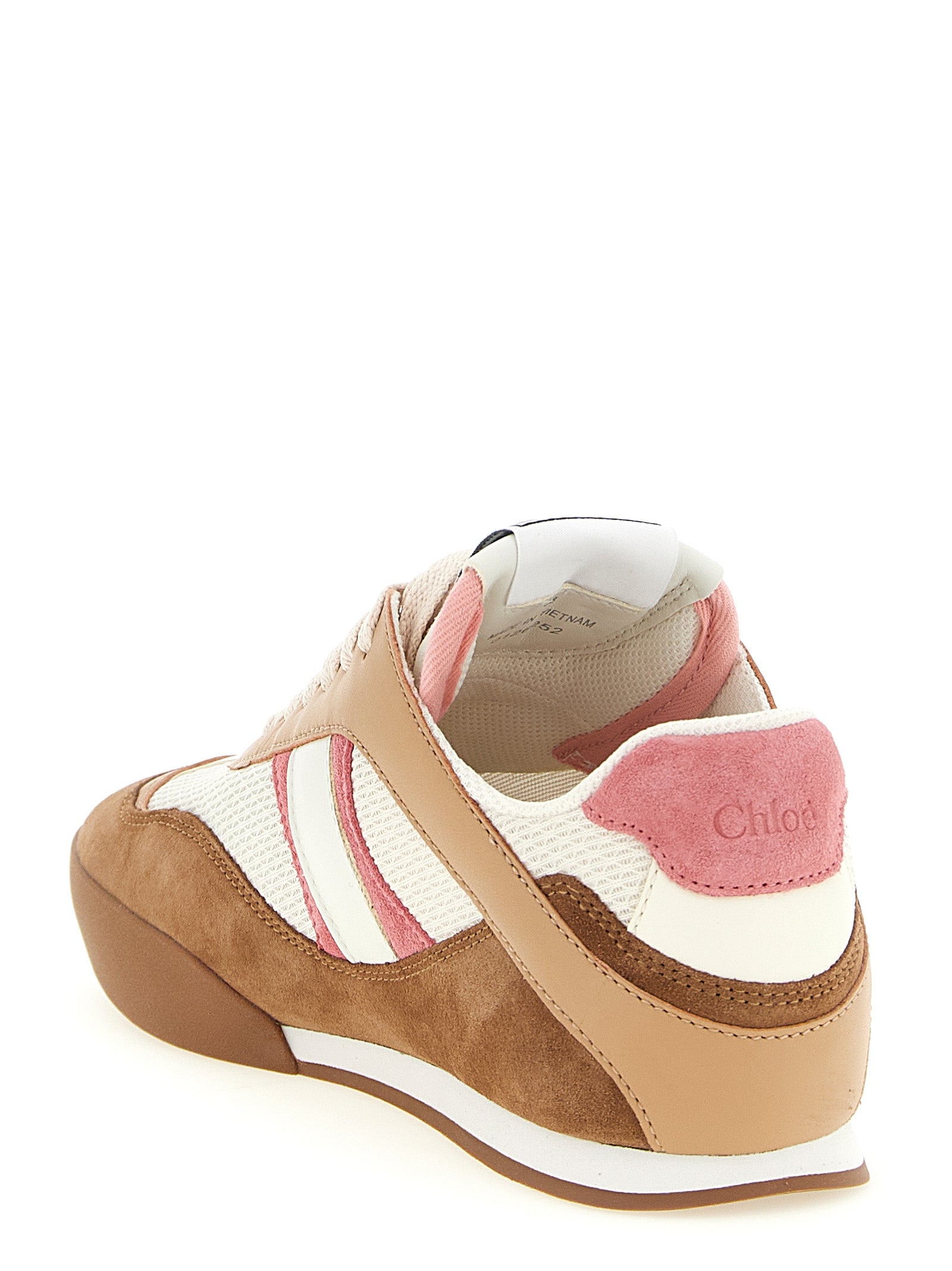 Chloe Multicolor Polyester Athletic Sneakers
