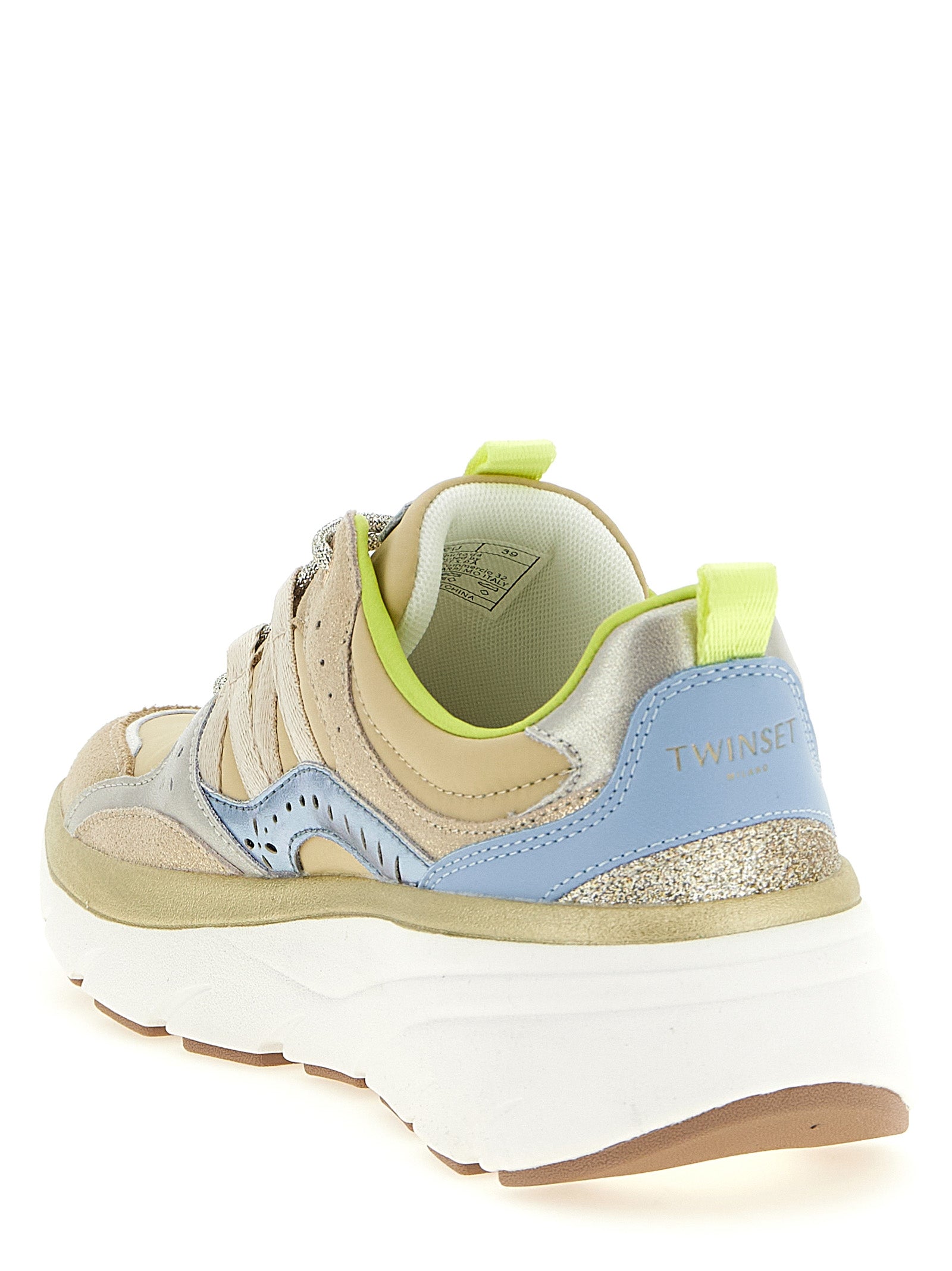 Twinset Multicoloured Polyethylene Athletic Trainers