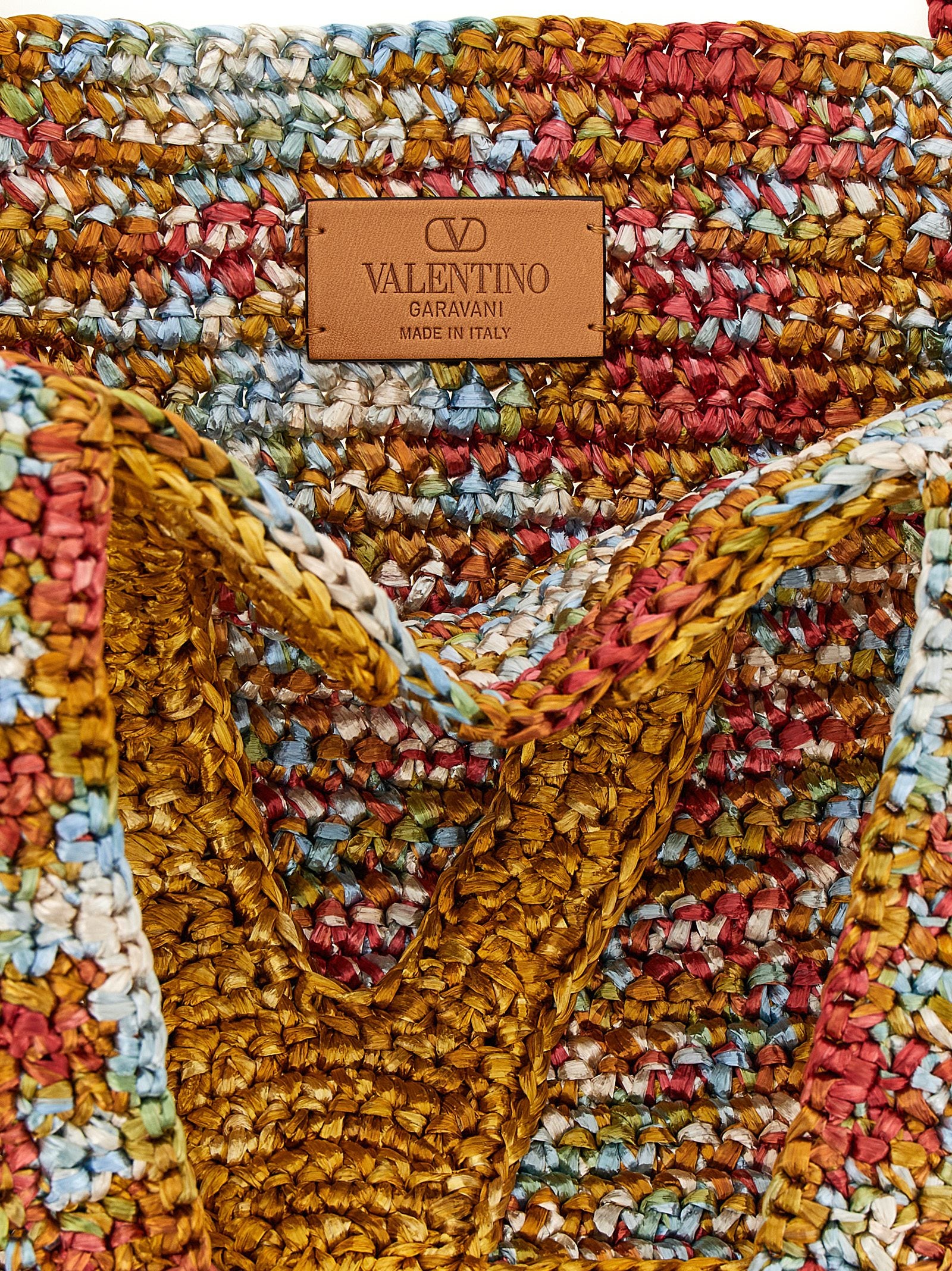 Valentino Garavani Veelkleurige Viscose Tote Bag