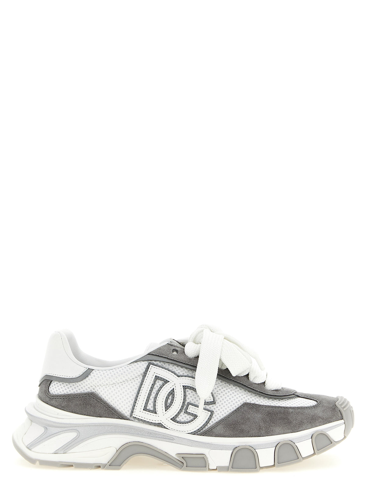 Dolce & Gabbana grijze atletische sneakers van polyester
