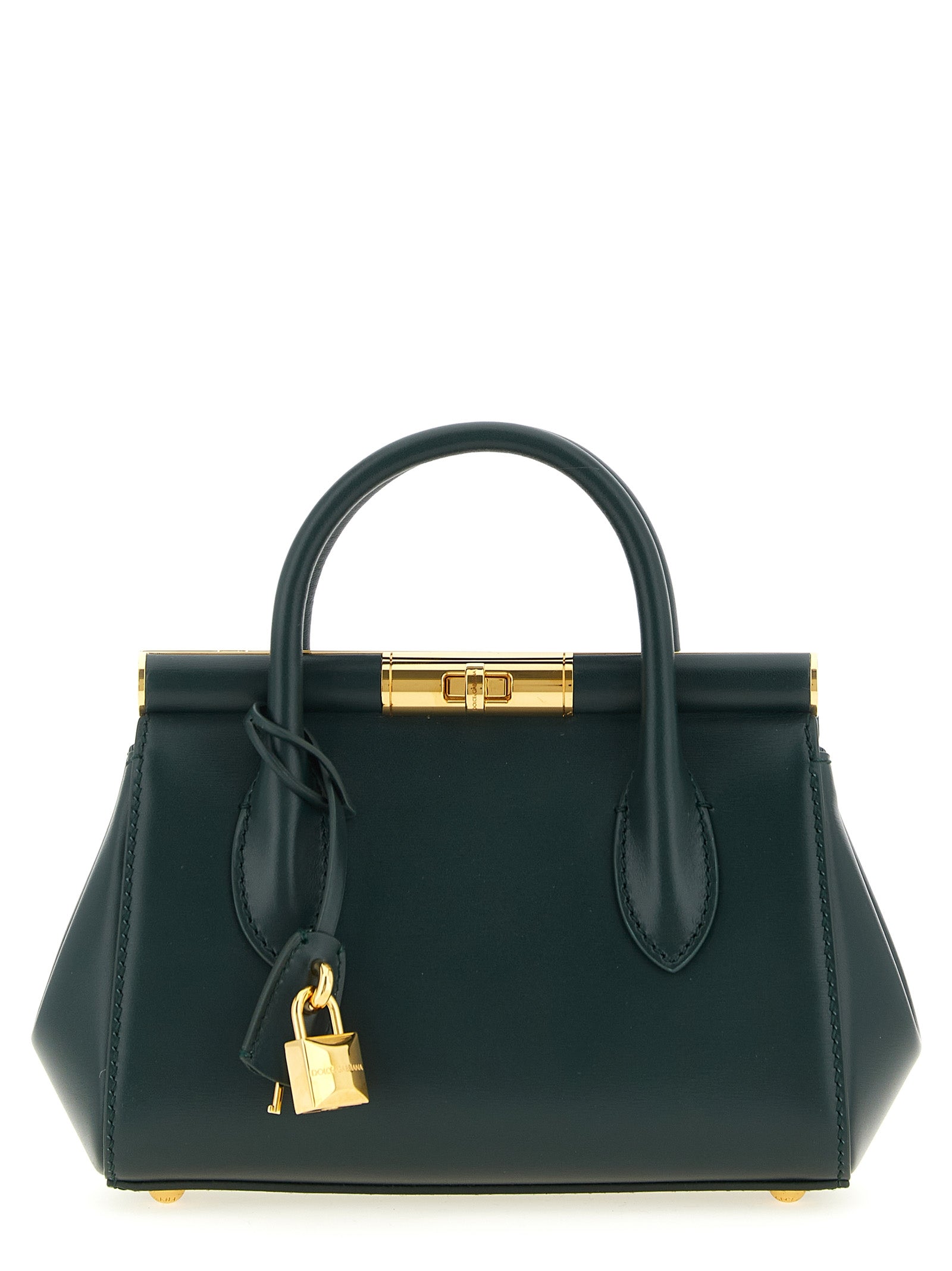 Dolce & Gabbana Bicolor Kalfsleren Handtas
