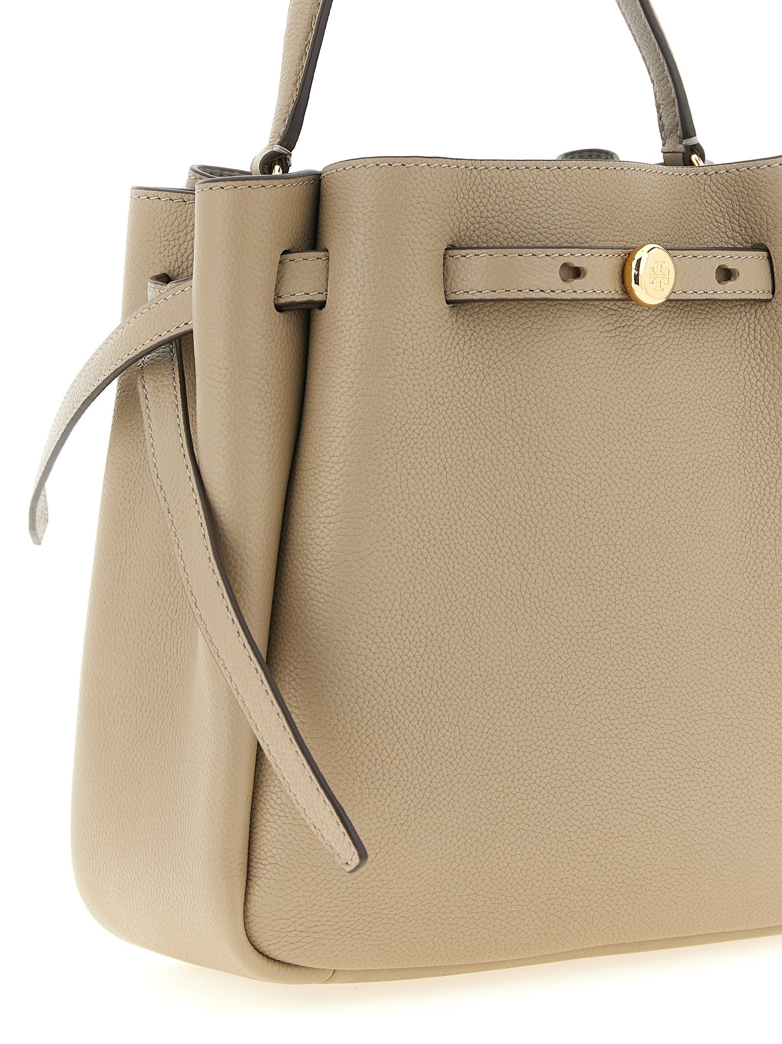 Tory Burch Beige Handtas van Runderleer