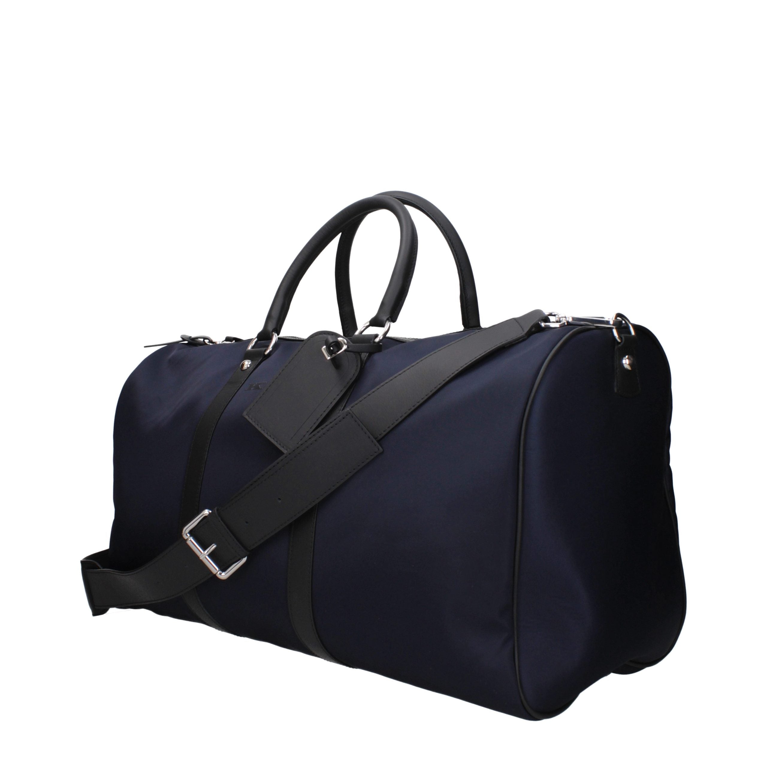 Kiton blauwe nylon bagage en reisaccessoires