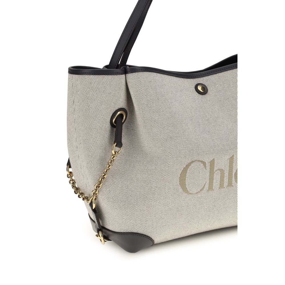 Chloé Gray katoenen schoudertas